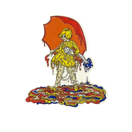 Slinger Apparel x Vincent Gordon “Drippy Shroom Girl” Sticker