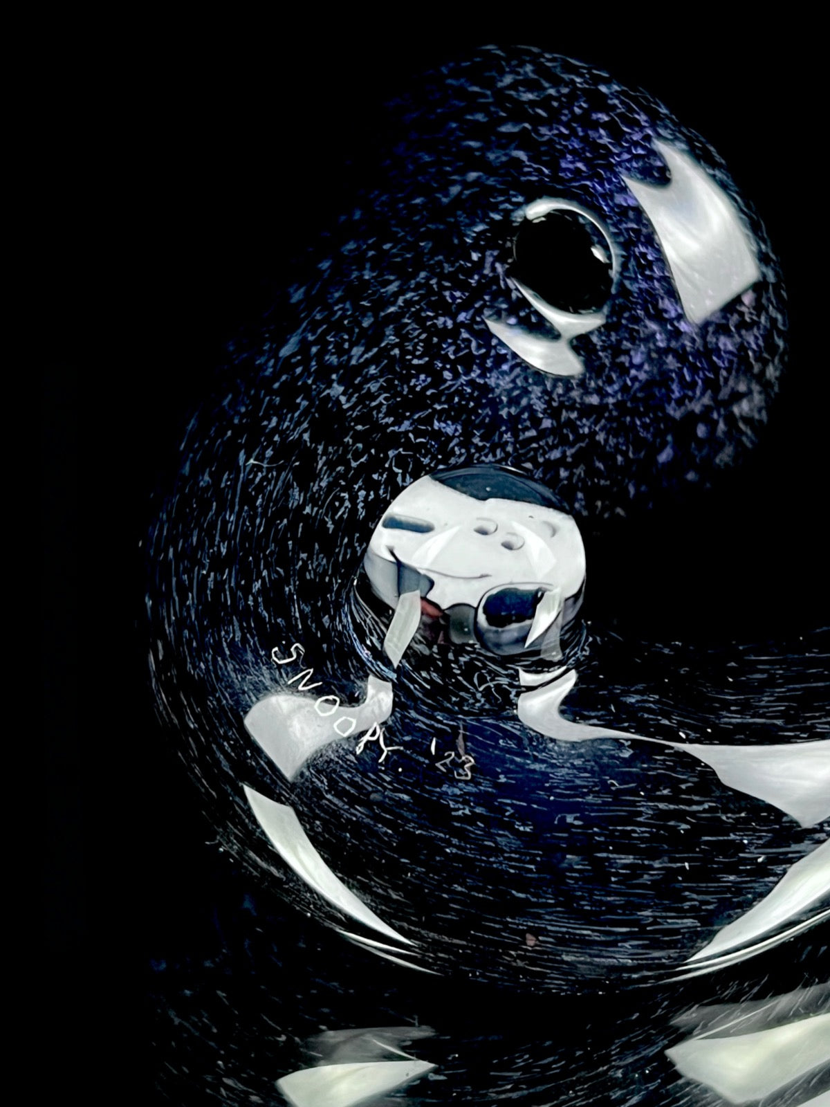 Snoopy Glass "Purple Dichro" Sherlock