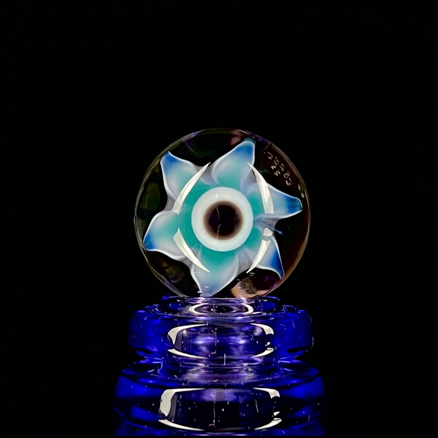 Phase Glass "Fume Spiral" Marble