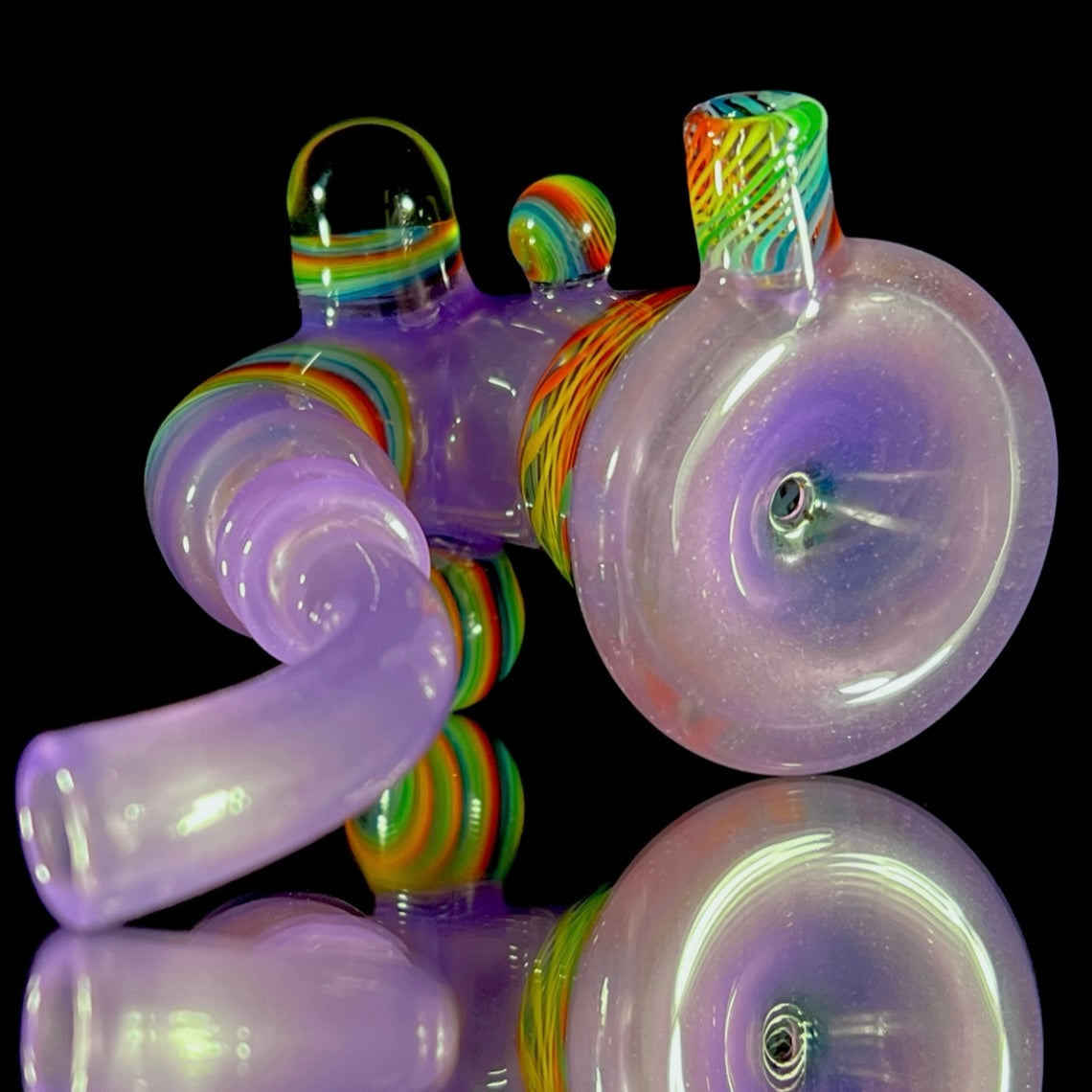 AF Glassworks x Kadabra Glass "Pastel Rainbows"