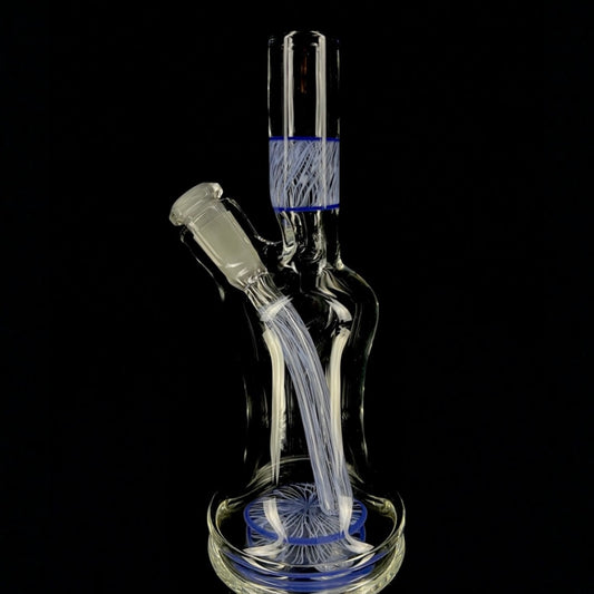 Snoopy Glass "Hyacinth Purple" Scribble Accent Tube