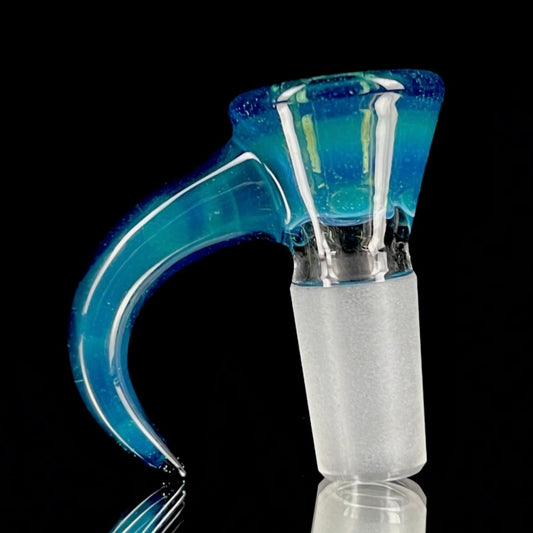 Welch "Blue Slyme" Full-Accent 14mm Slide