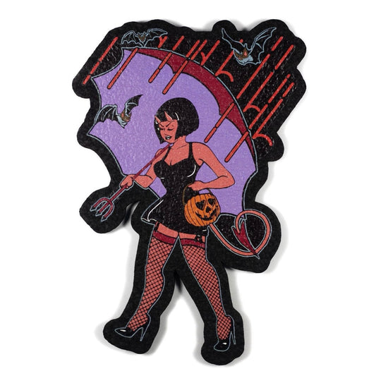 Slinger Apparel x Rocko “Devil Girl” Moodmat