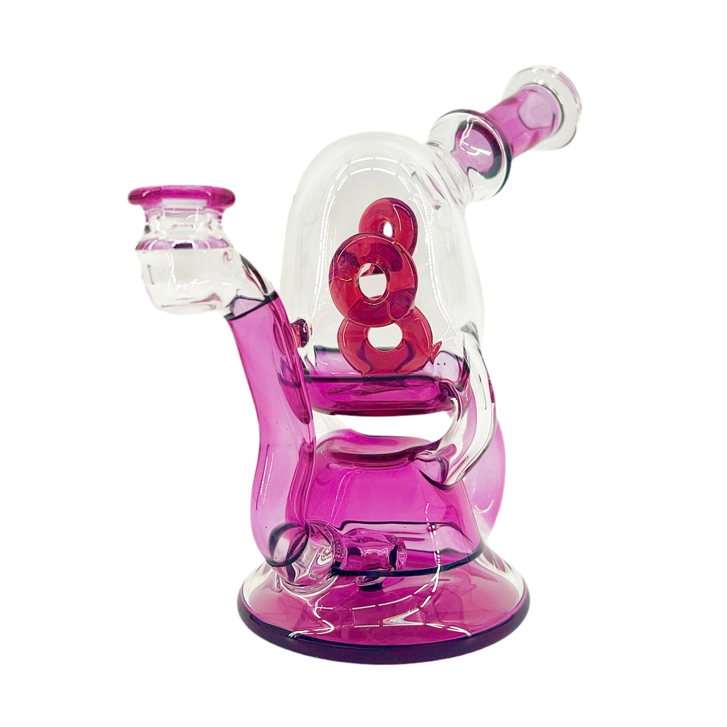 Hazy Glass “Bloop Drive” (“Gold Ruby” / “Telemagenta”)