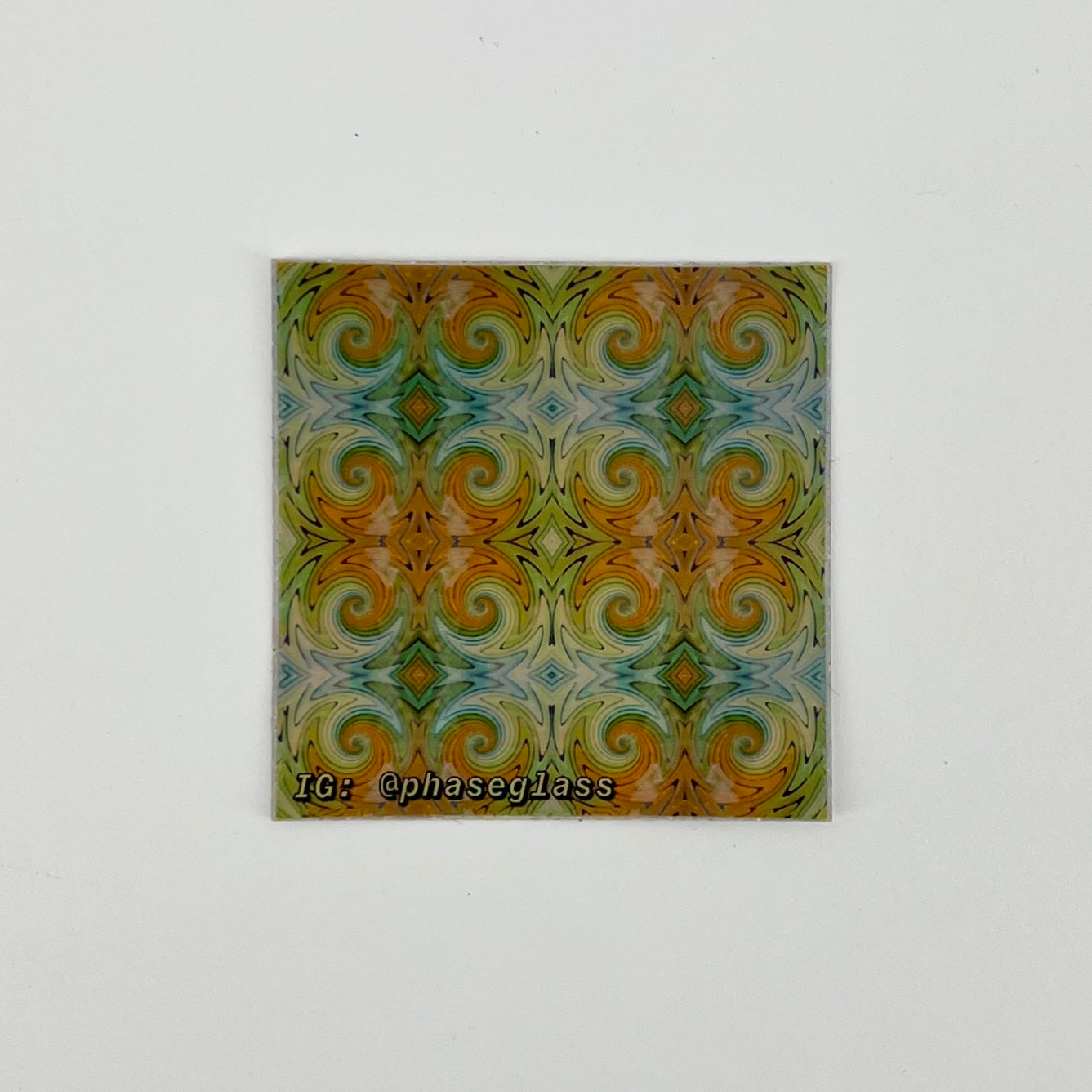 Phase Glass Sticker (Rainbow Foil)