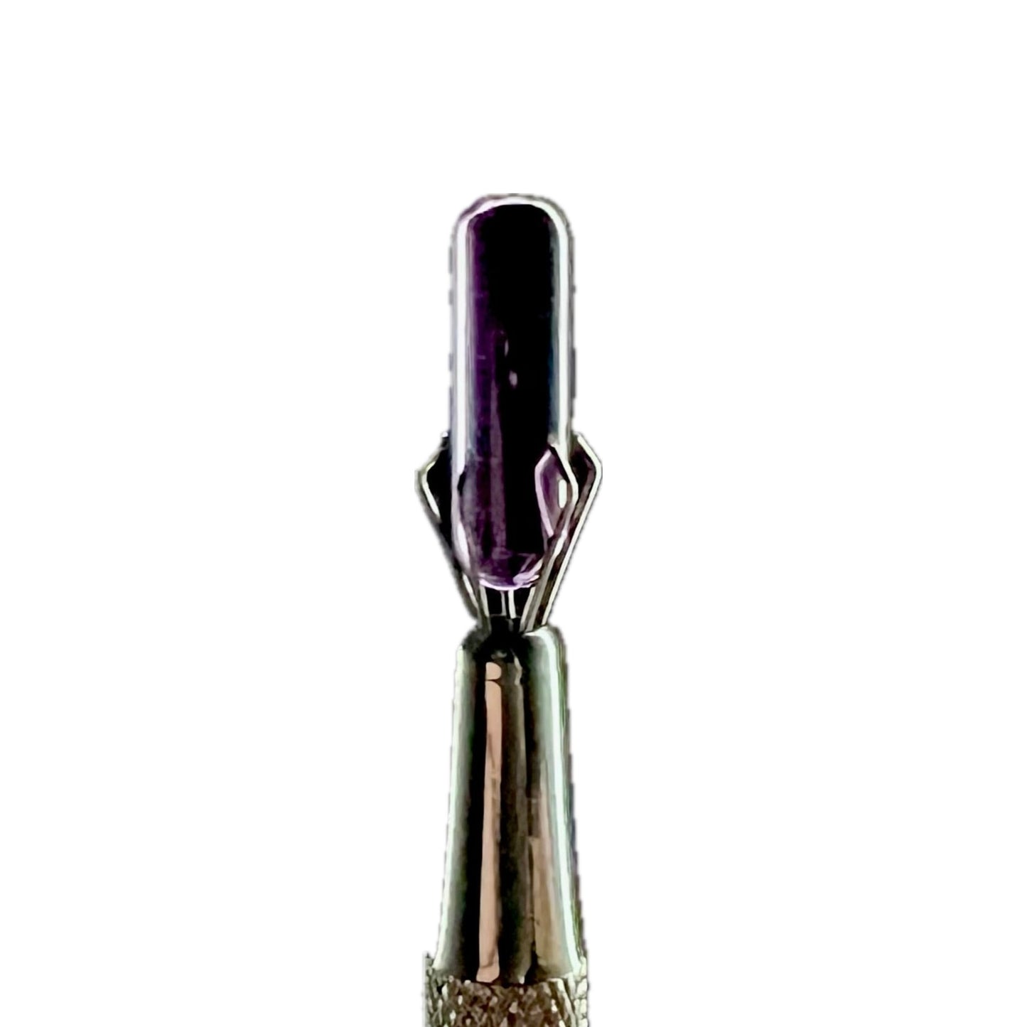 Ruby Pearl Co. Purple Sapphire Terp Pillar (fits 25mm bangers)