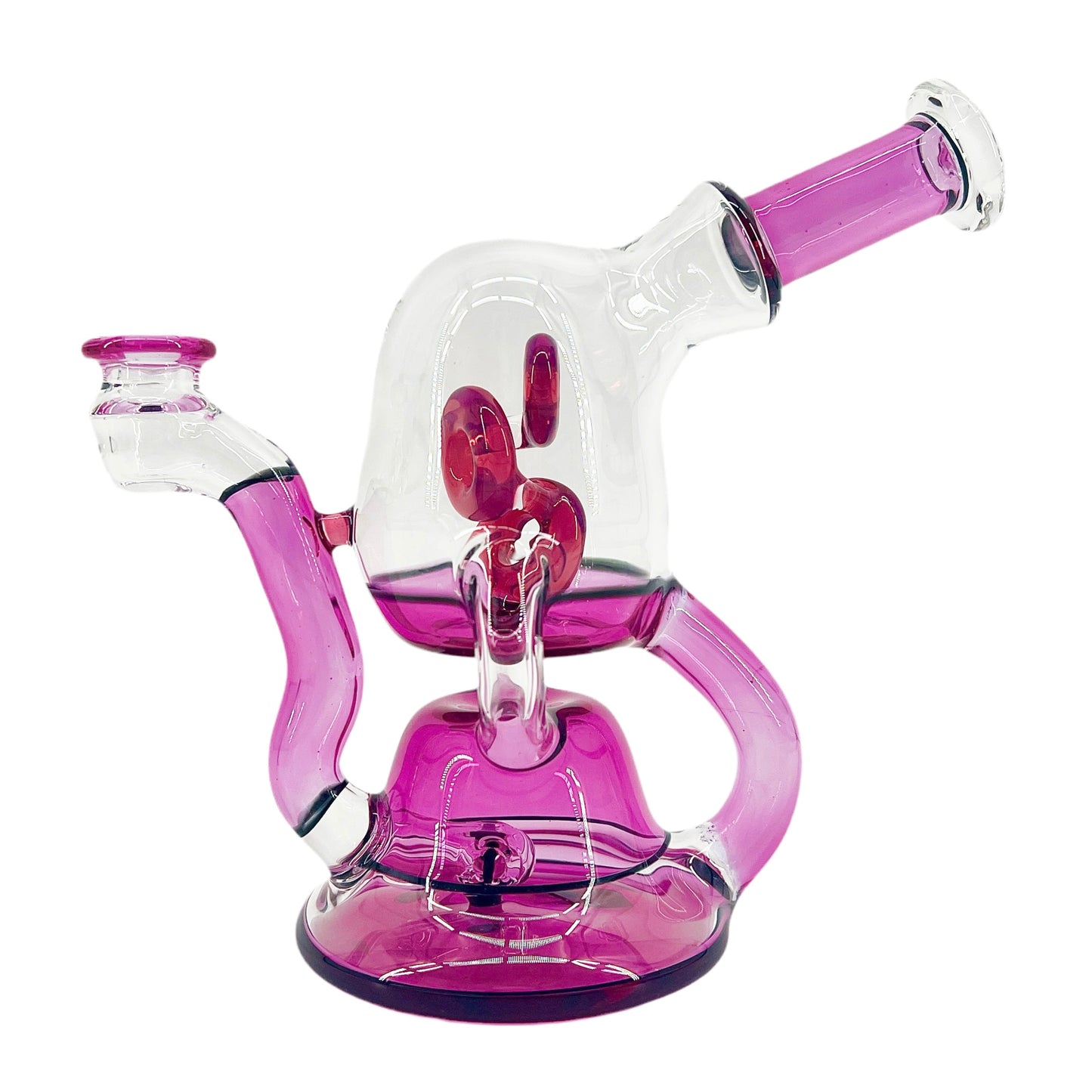 Hazy Glass “Bloop Drive” (“Gold Ruby” / “Telemagenta”)