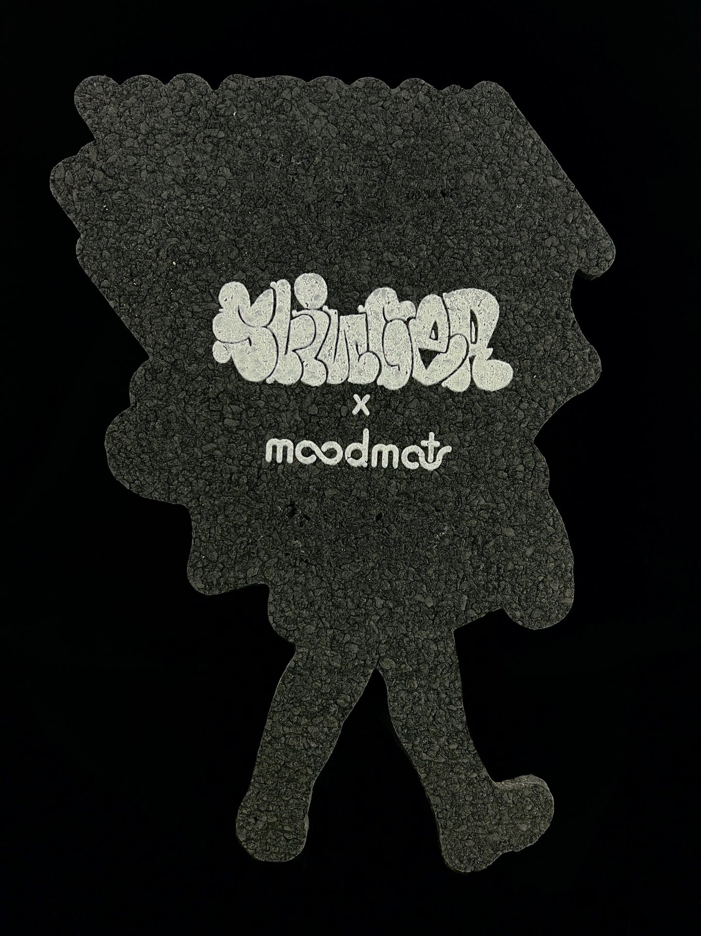 “Neon Shroom Girl” Moodmat and print by Slinger Apparel