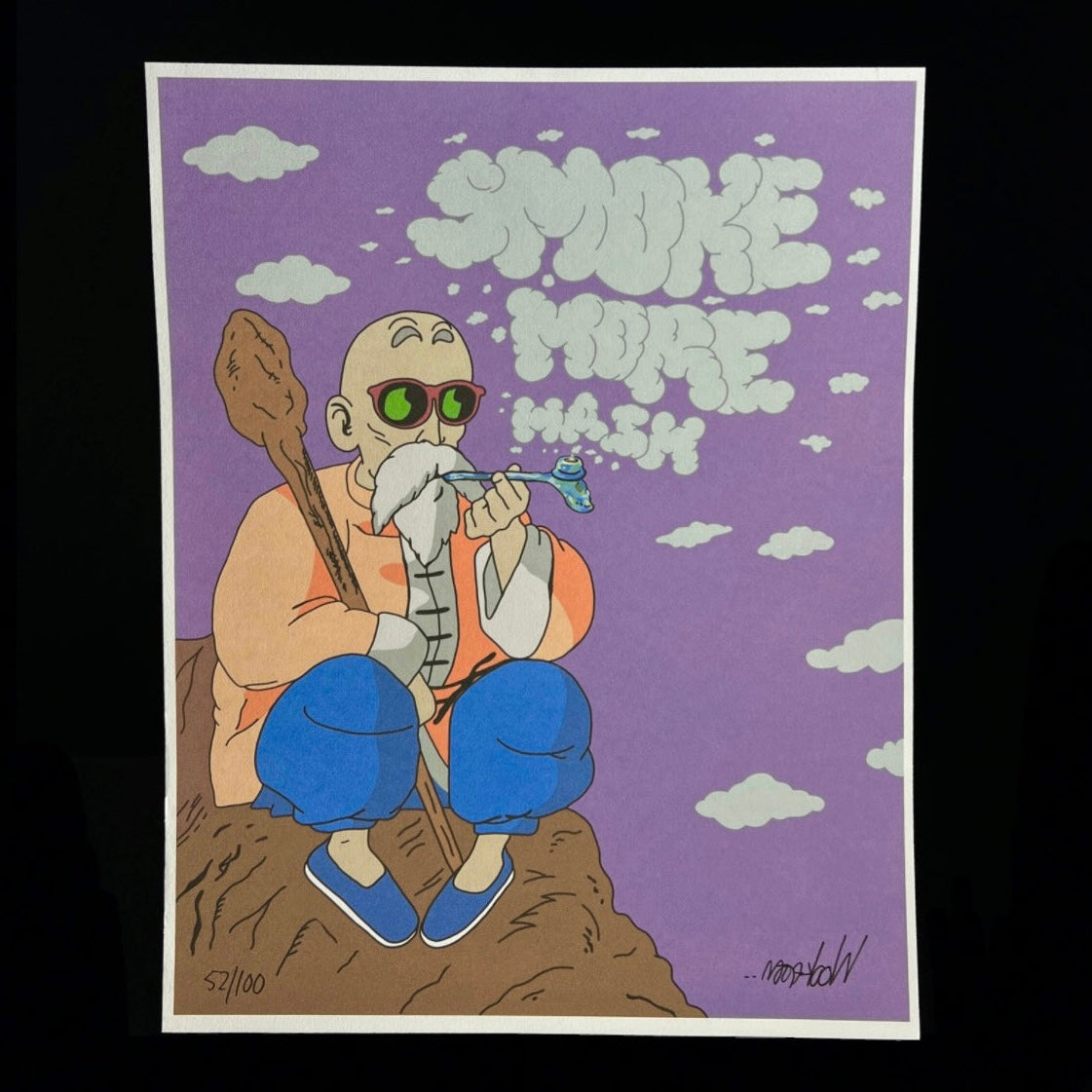 “Nighttime Master” print by Lot Comedy