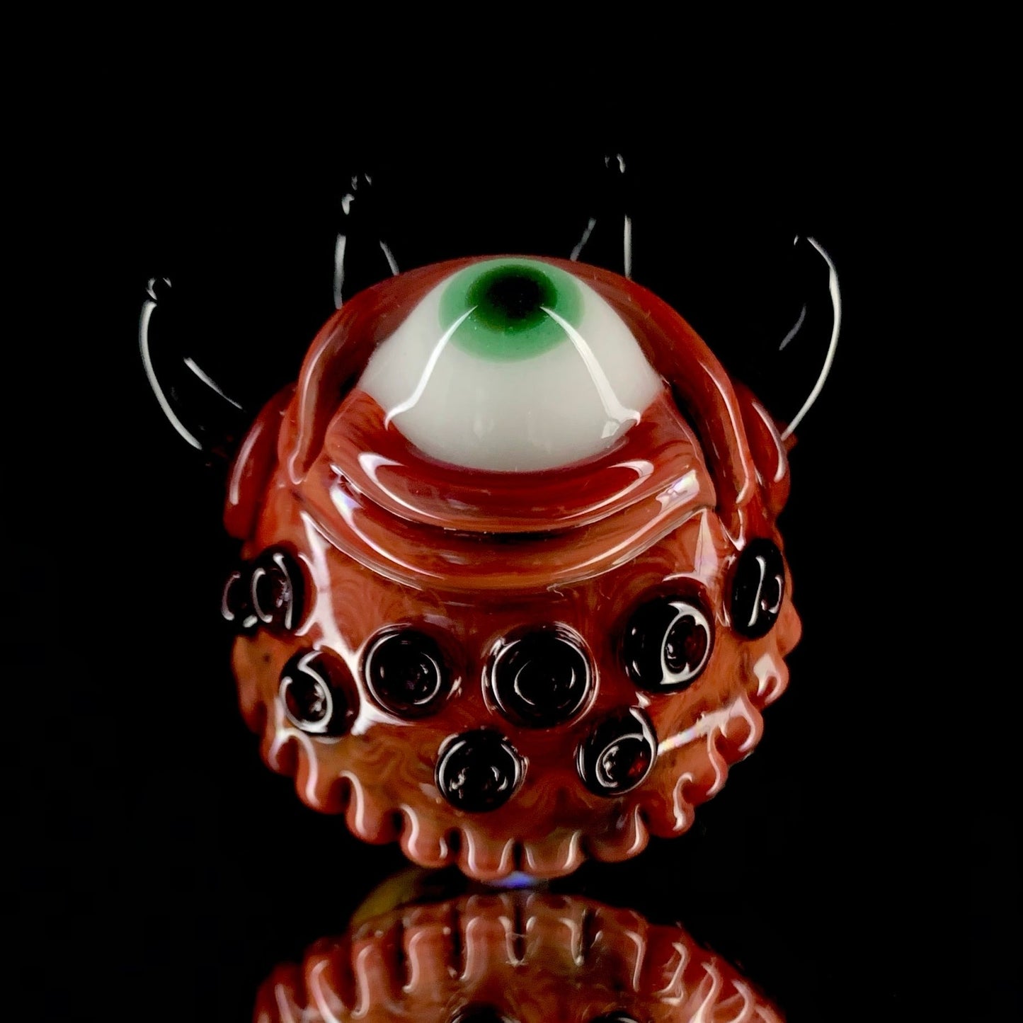 Cyclops marble with opal by Leviathan Glass