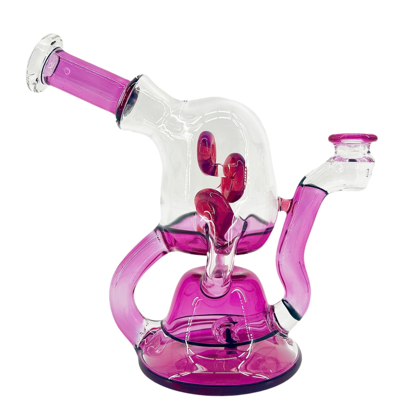 Hazy Glass “Bloop Drive” (“Gold Ruby” / “Telemagenta”)