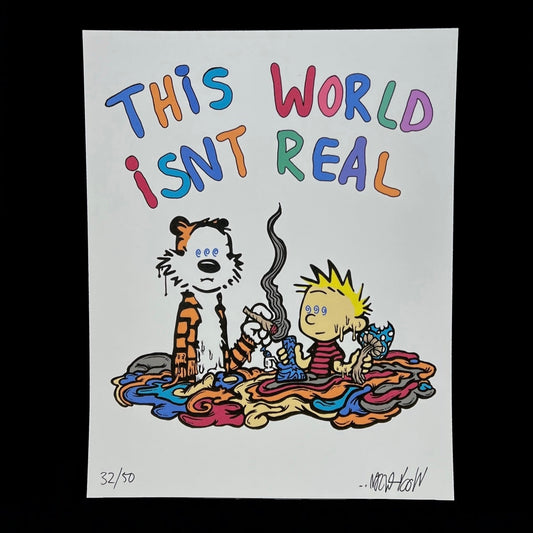 Wookerson Studios “This World Isn’t Real” Print