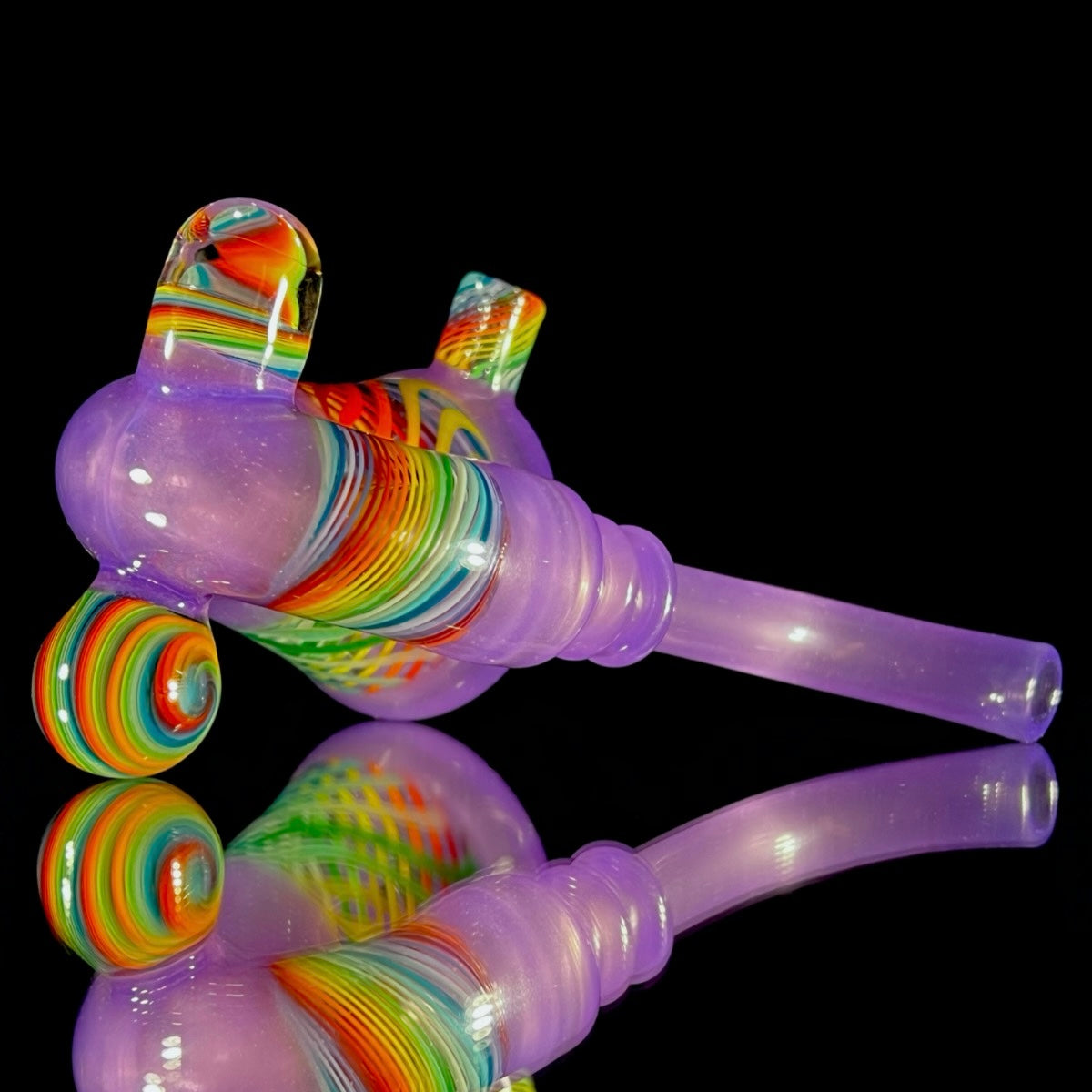 AF Glassworks x Kadabra Glass "Pastel Rainbows"