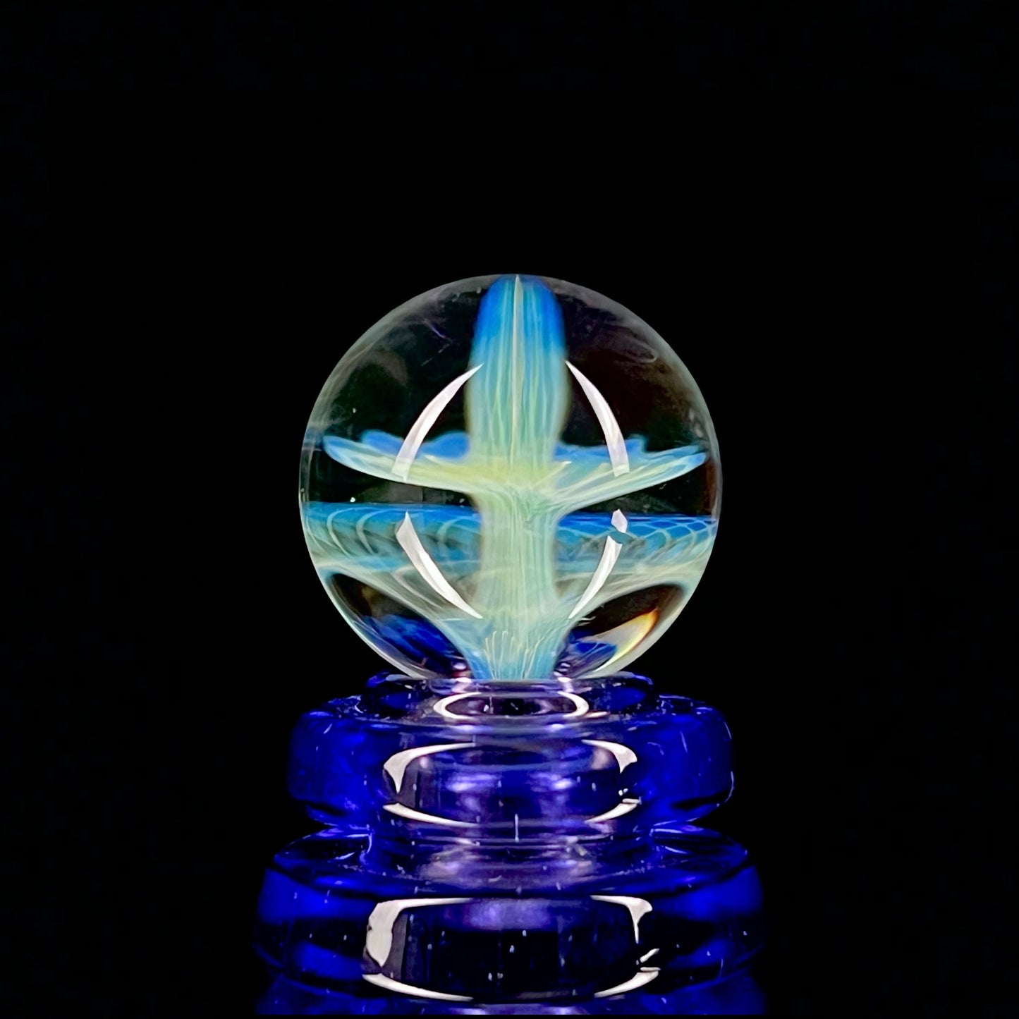 Phase Glass "Fume Shroom" Marble