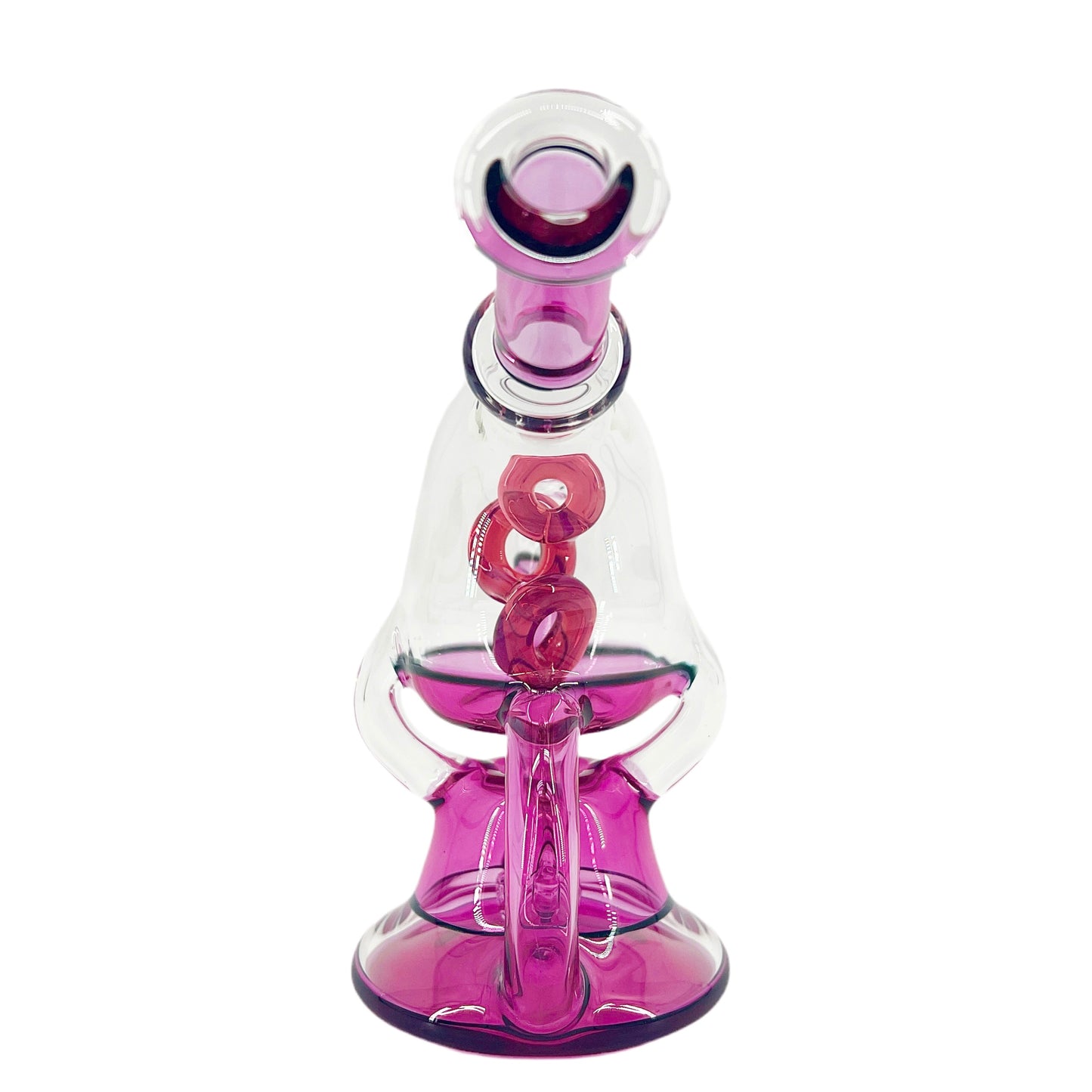 Hazy Glass “Bloop Drive” (“Gold Ruby” / “Telemagenta”)