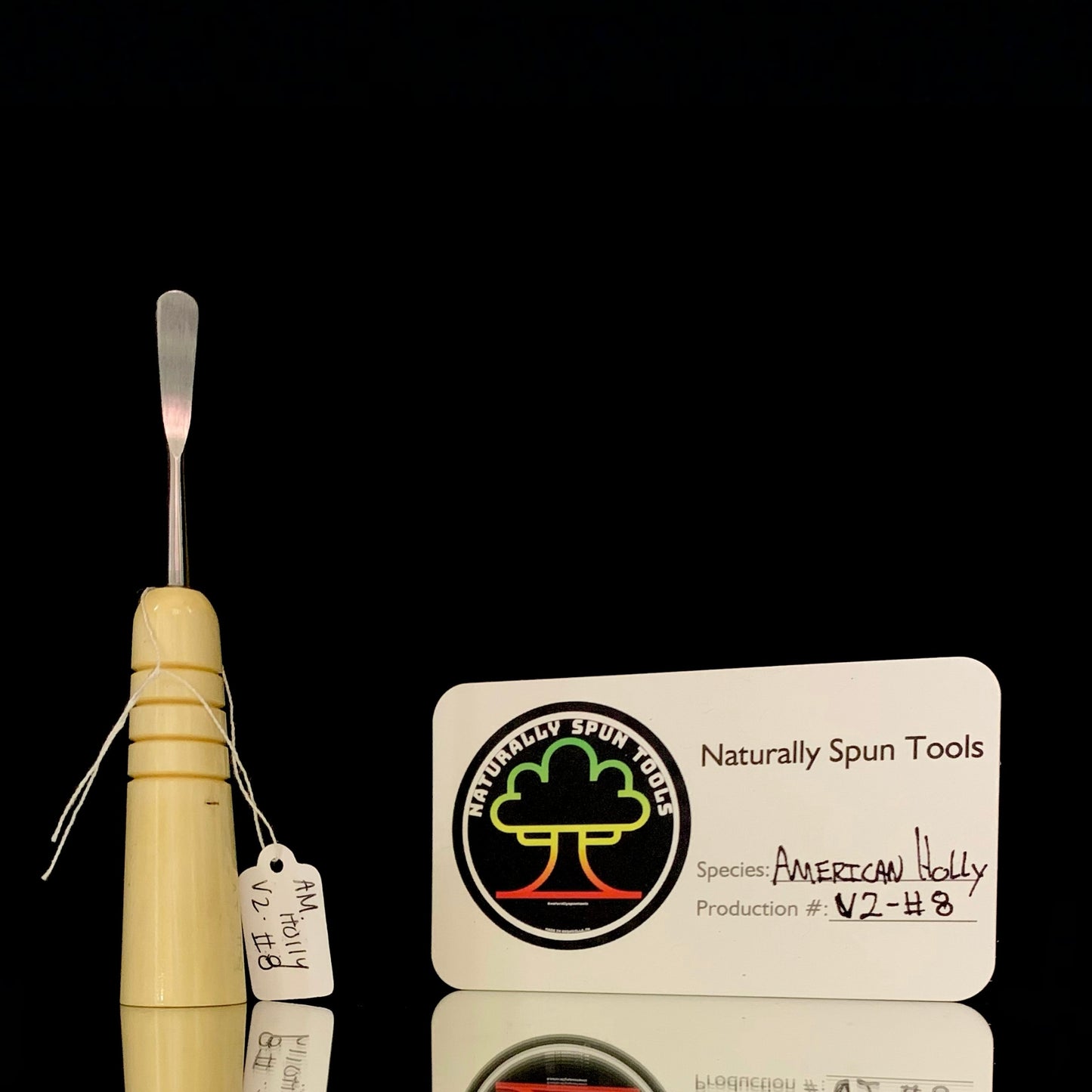 Naturally Spun Tools “American Holly V2” Dabber