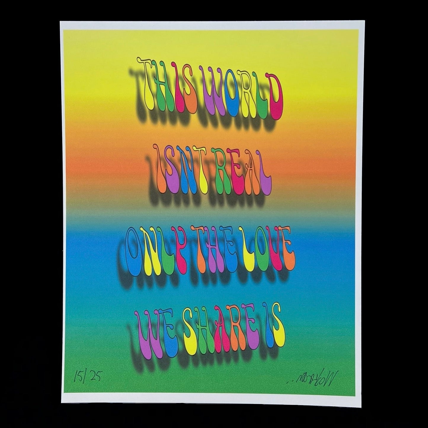 Wookerson Studios “Only the Love” Print