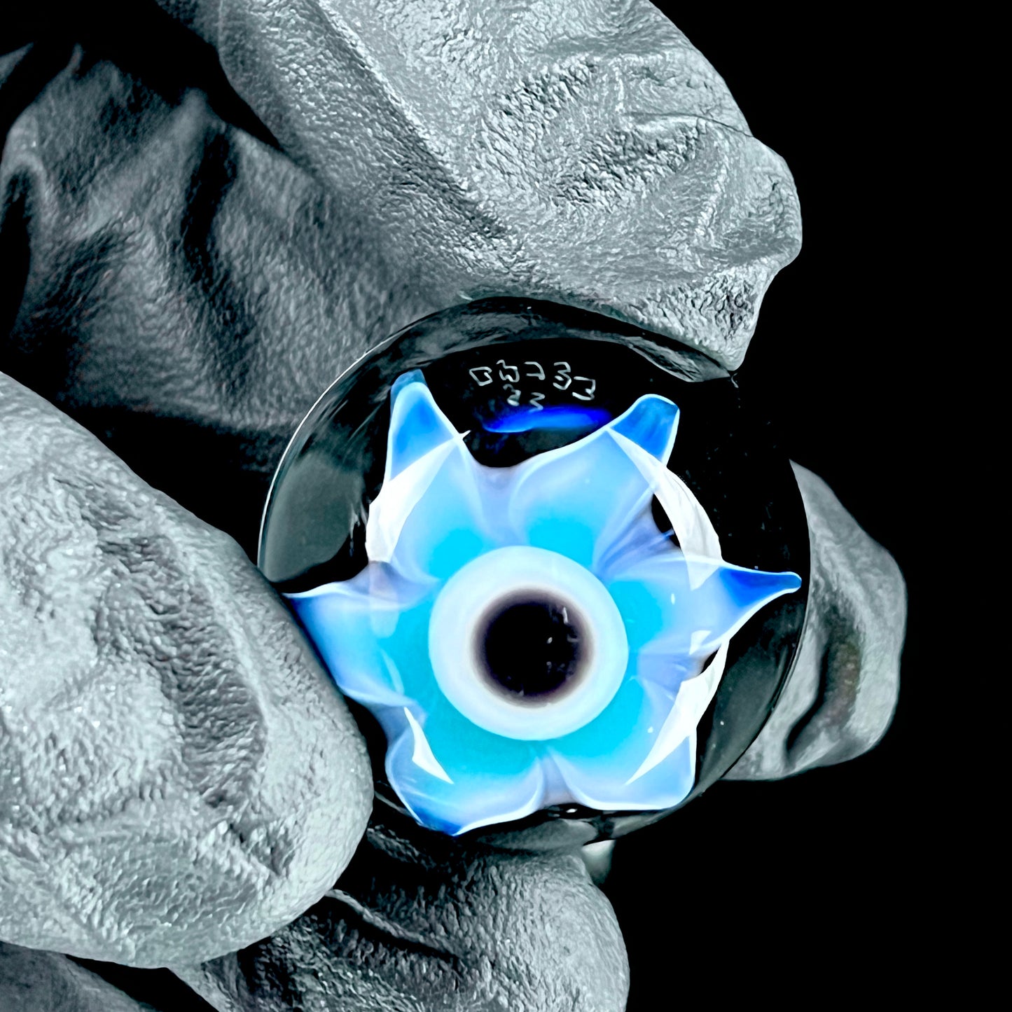 Phase Glass "Fume Spiral" Marble