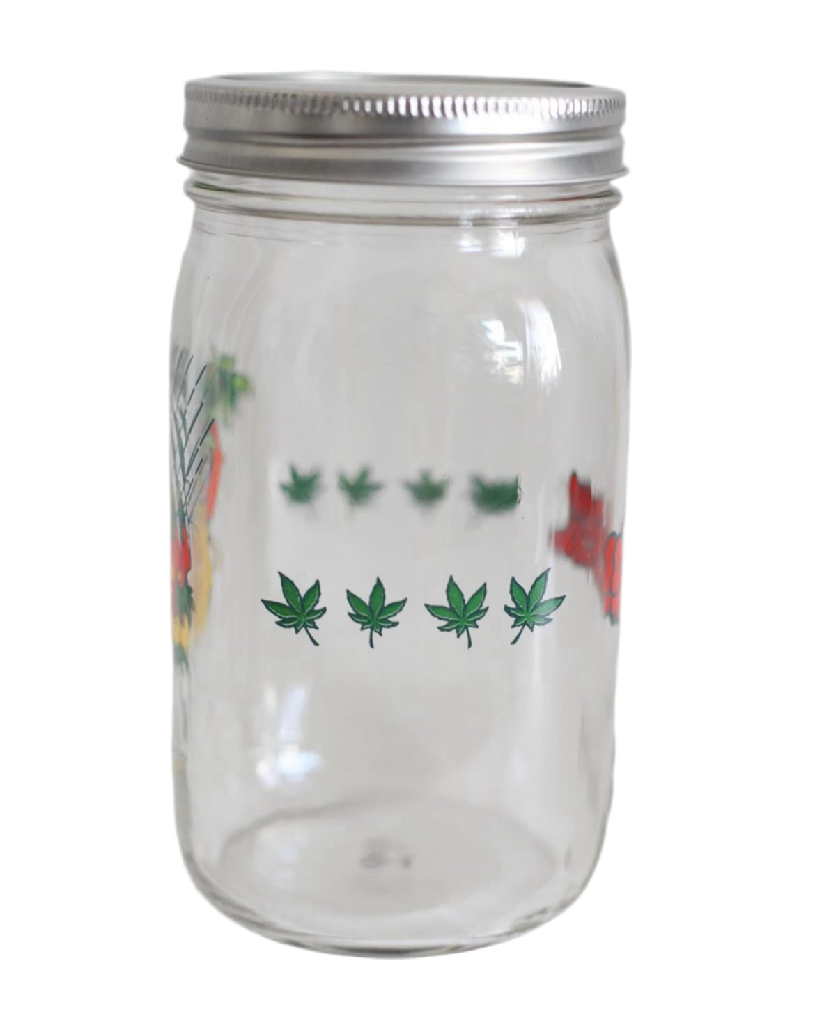 Slinger Apparel x Ouchkick "Emerald Girl" 32oz Ball Jar