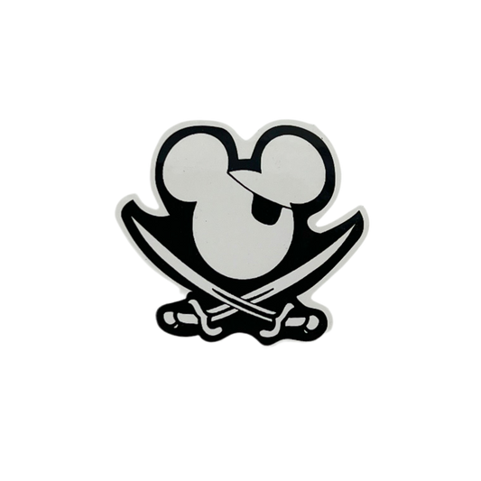Pirate Mickey Sticker