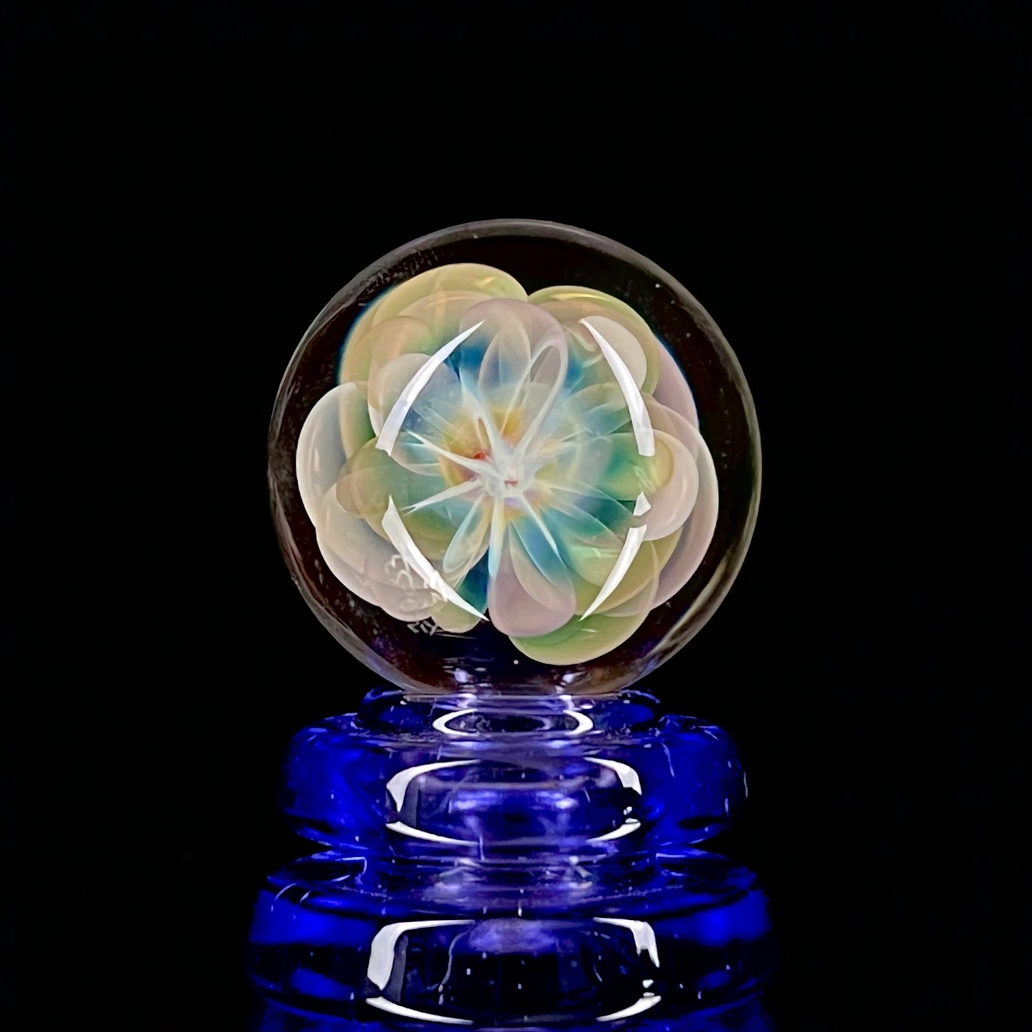 Phase Glass "Fumey Flower" Marble