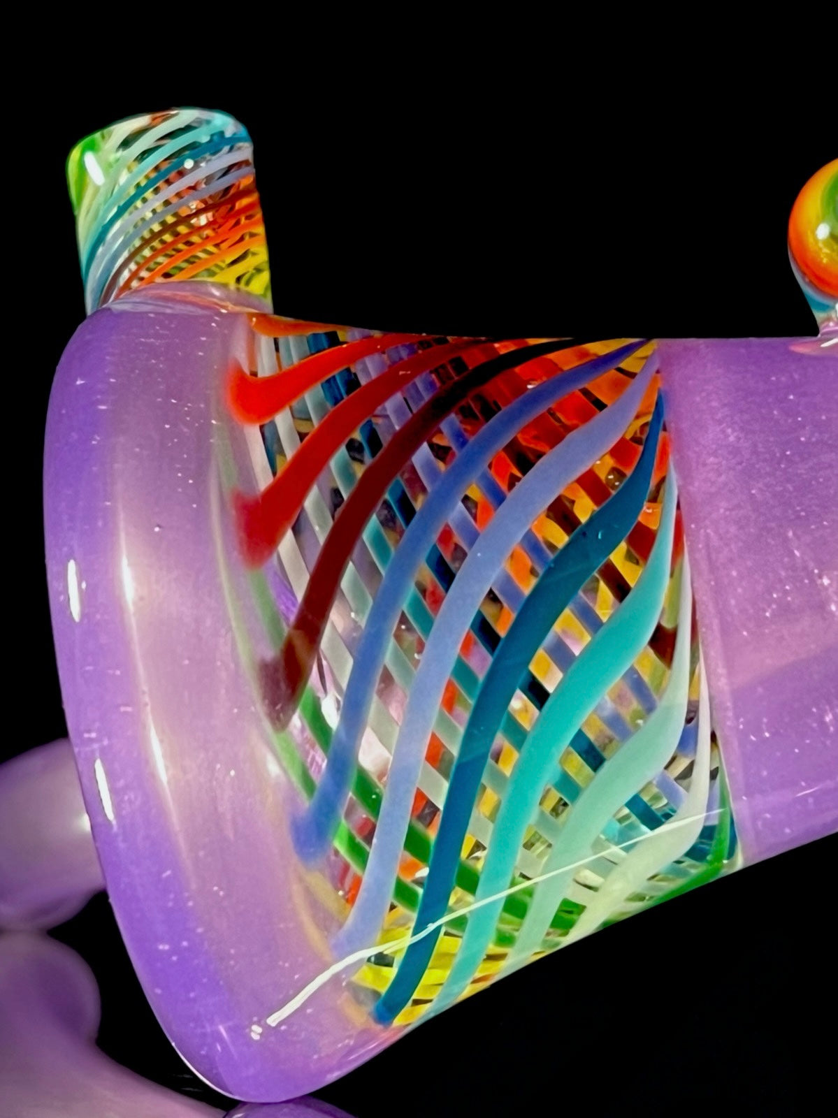 AF Glassworks x Kadabra Glass "Pastel Rainbows"