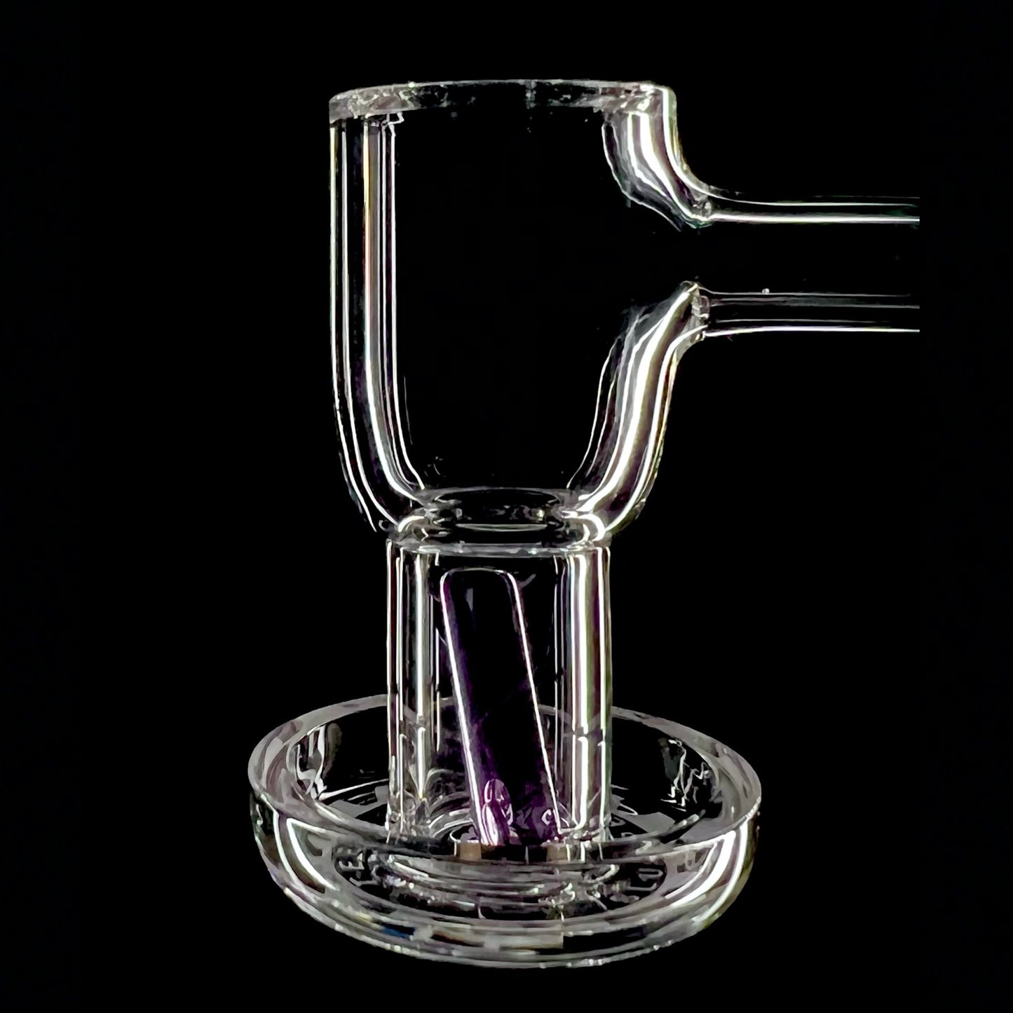 Ruby Pearl Co. Purple Sapphire Terp Pillar (fits 25mm bangers)