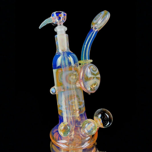 Phase Glass "Balled Out Fume Bubbler"