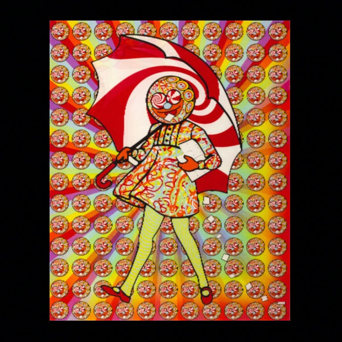 Slinger Apparel x Pyroscopic x Mike Gong “Third Variant” Lenticular Print