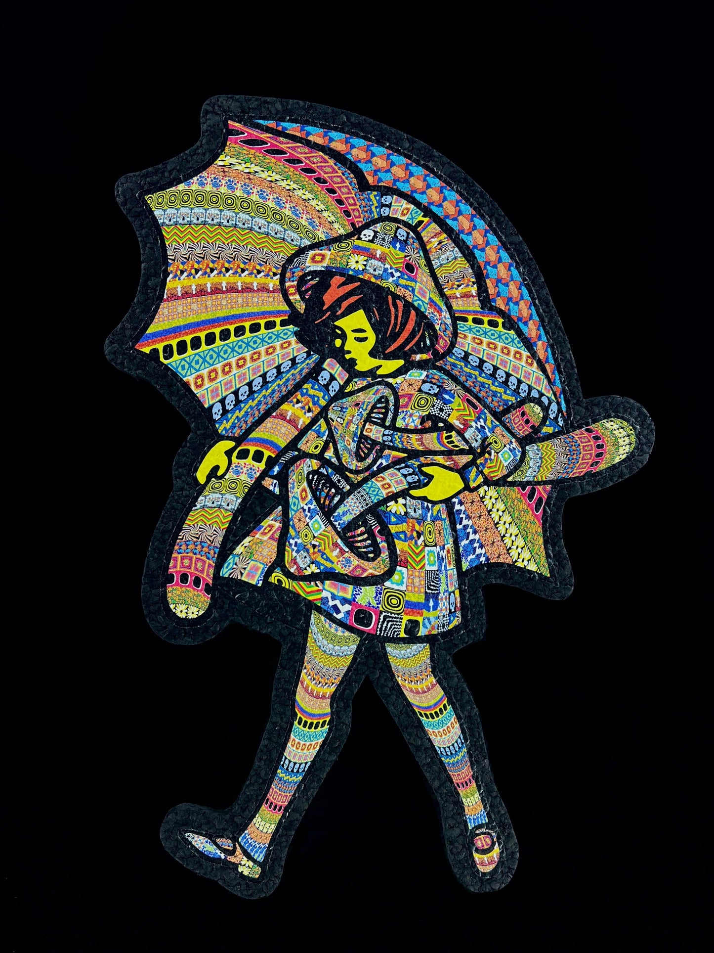 Slinger Apparel x Pyrscopic x Crunk “Cap’n Crunk Girl” Moodmat & Print Set