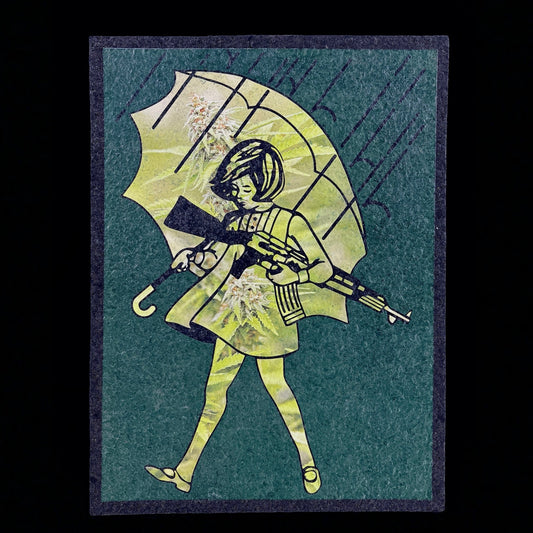 Slinger Apparel “420 Emerald Assault Girl” Moodmat