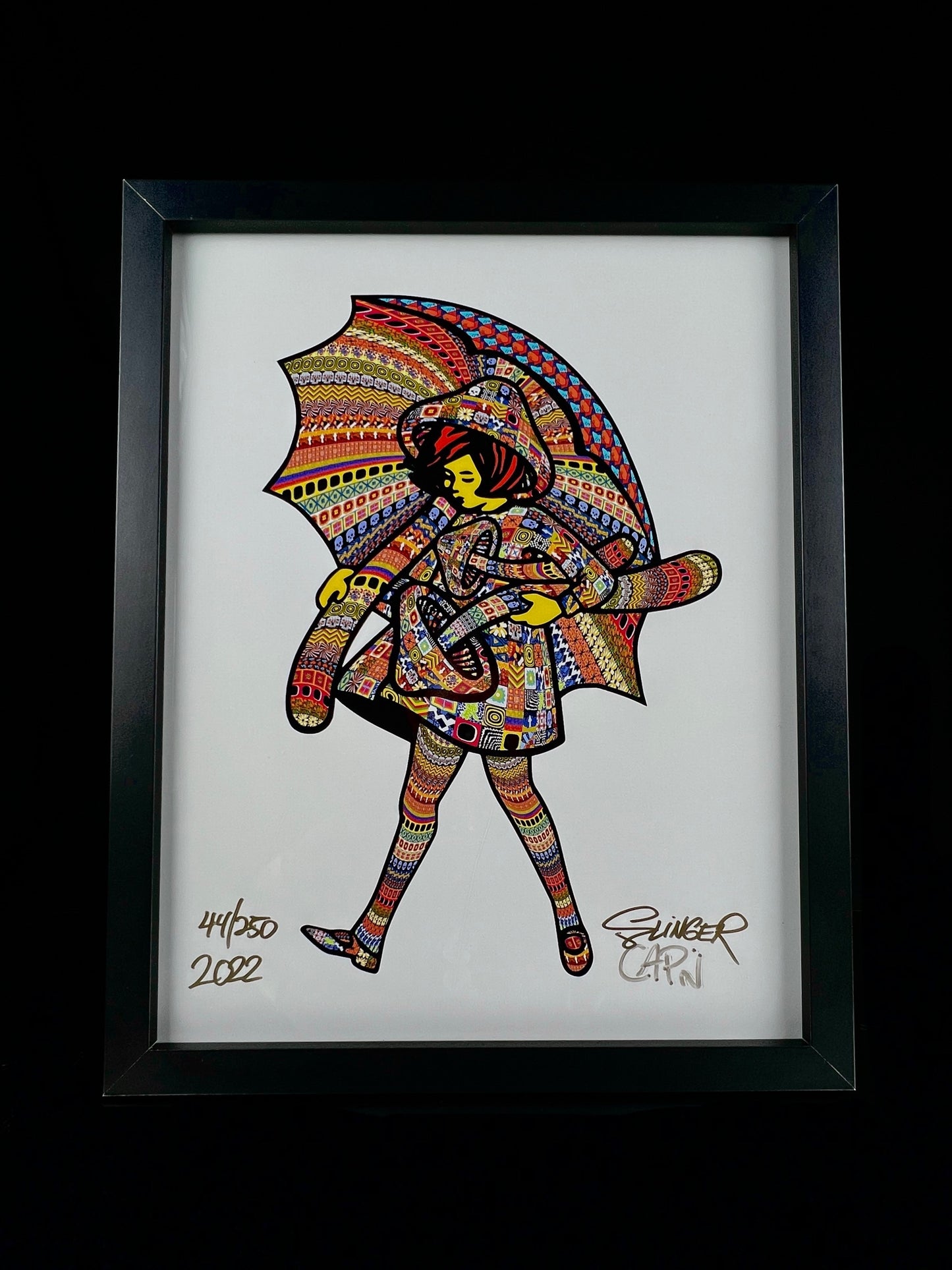 Slinger Apparel x Pyrscopic x Crunk “Cap’n Crunk Girl” Moodmat & Print Set