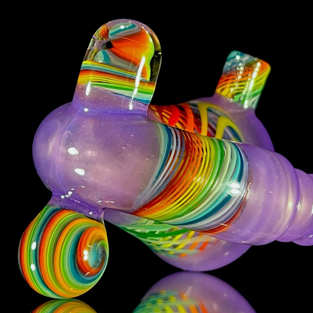 AF Glassworks x Kadabra Glass "Pastel Rainbows"