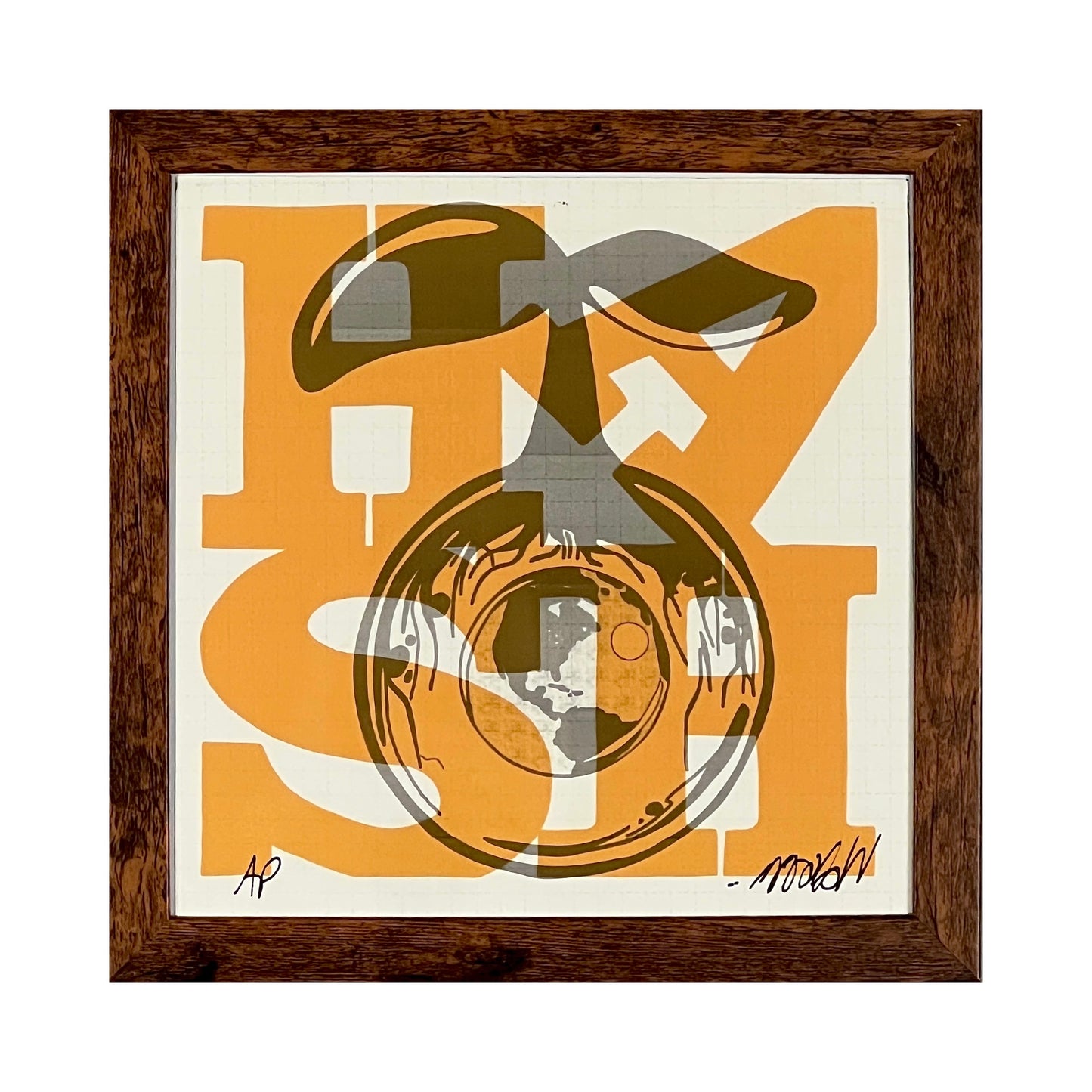 Wookerson Studios x Khash Treemason "Love Sheesh" Blotter Artist Proof