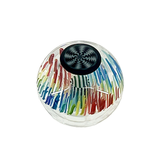 Jared Wetmore Rainbow Wig Wag Millefiori Marble