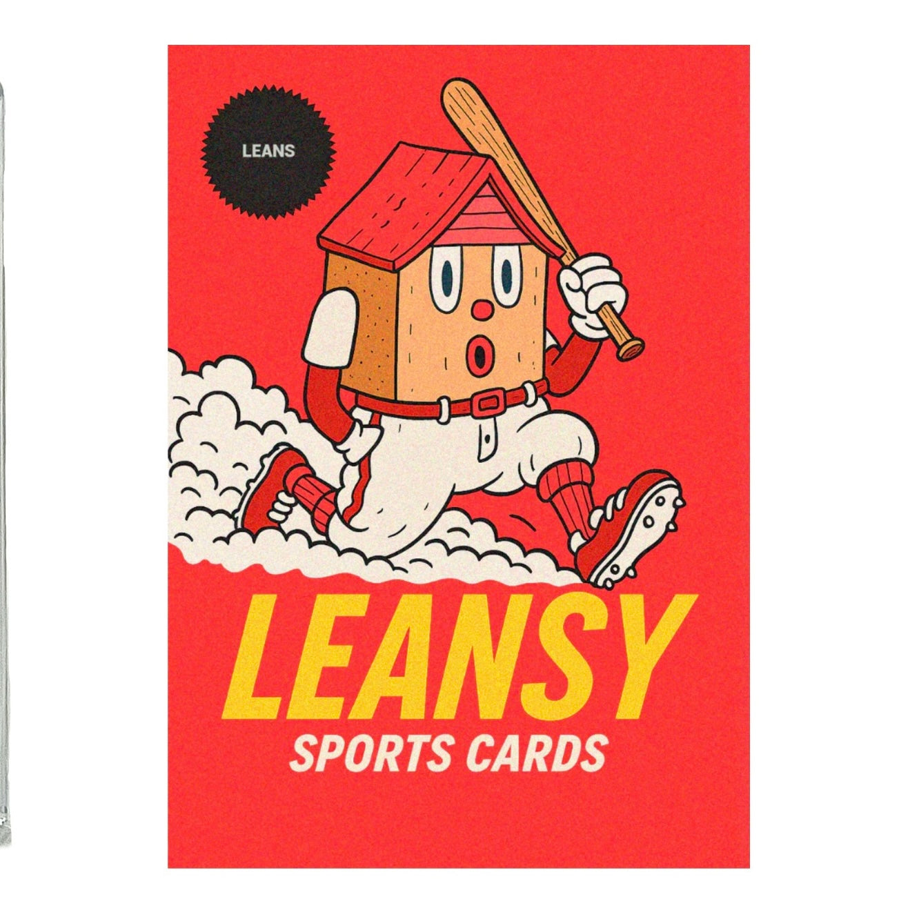 Leans "Leansy Sports Cards - Spiral Hands" 1/1
