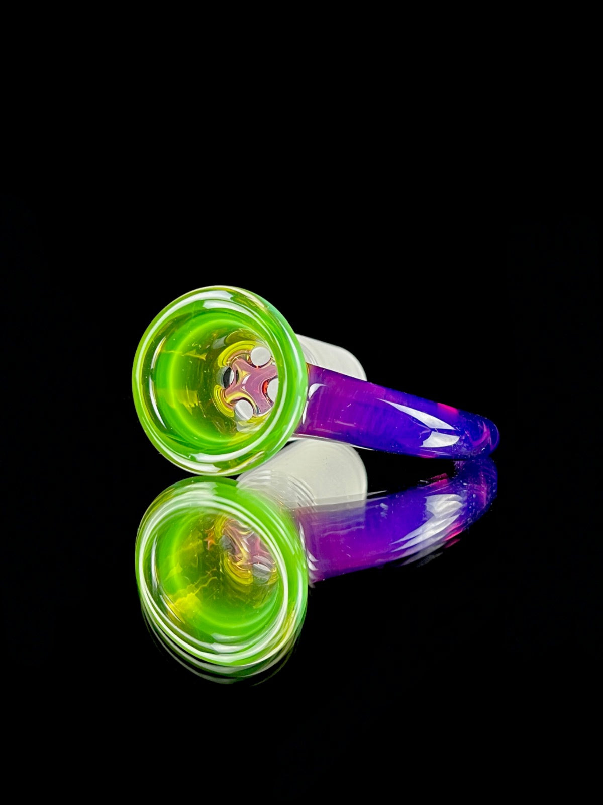 Welch "Green Opal" with "Royal Jelly" Full-Accent 18mm Slide