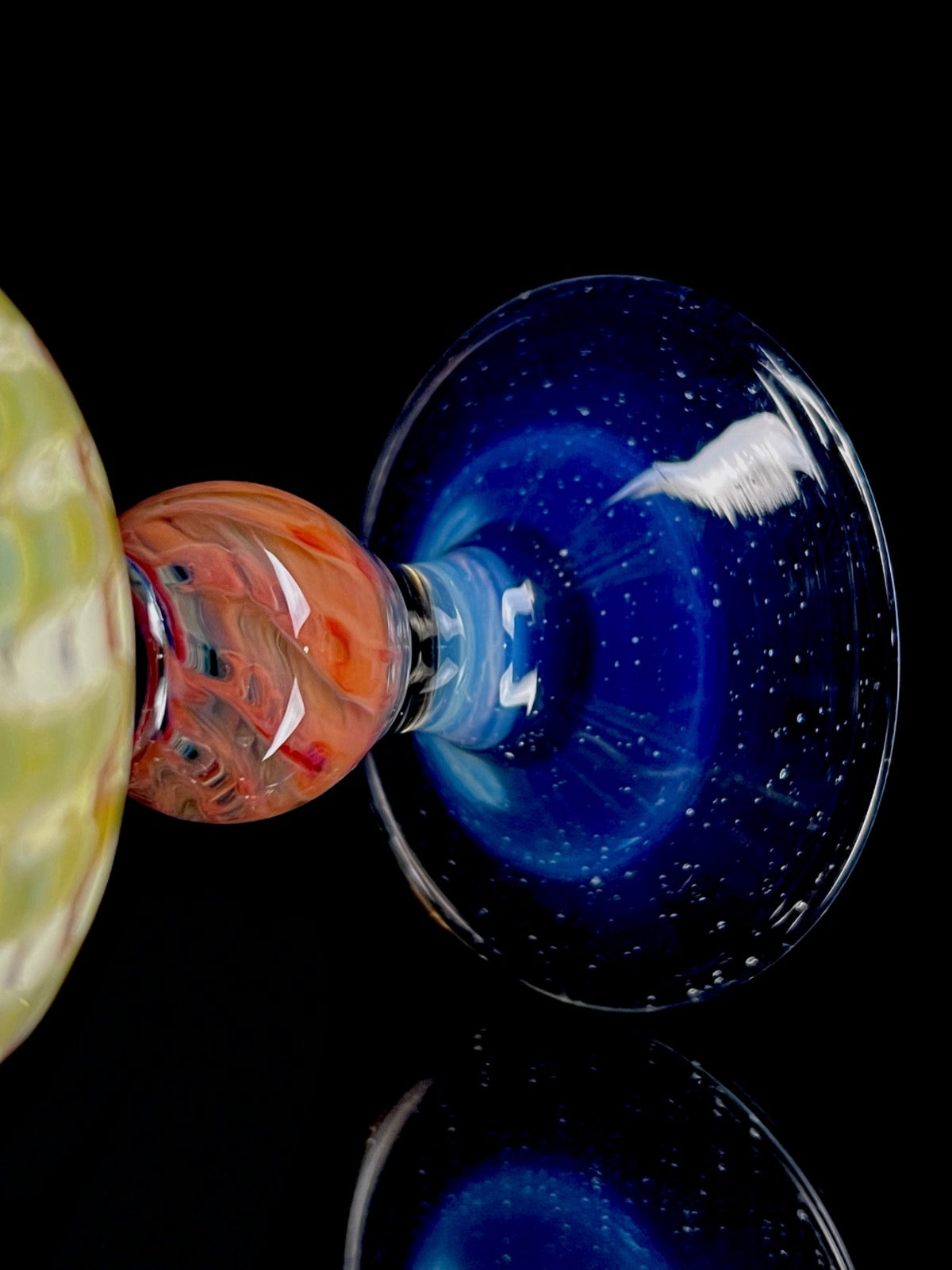 Hazy Glass "Goblet Ash Tray"