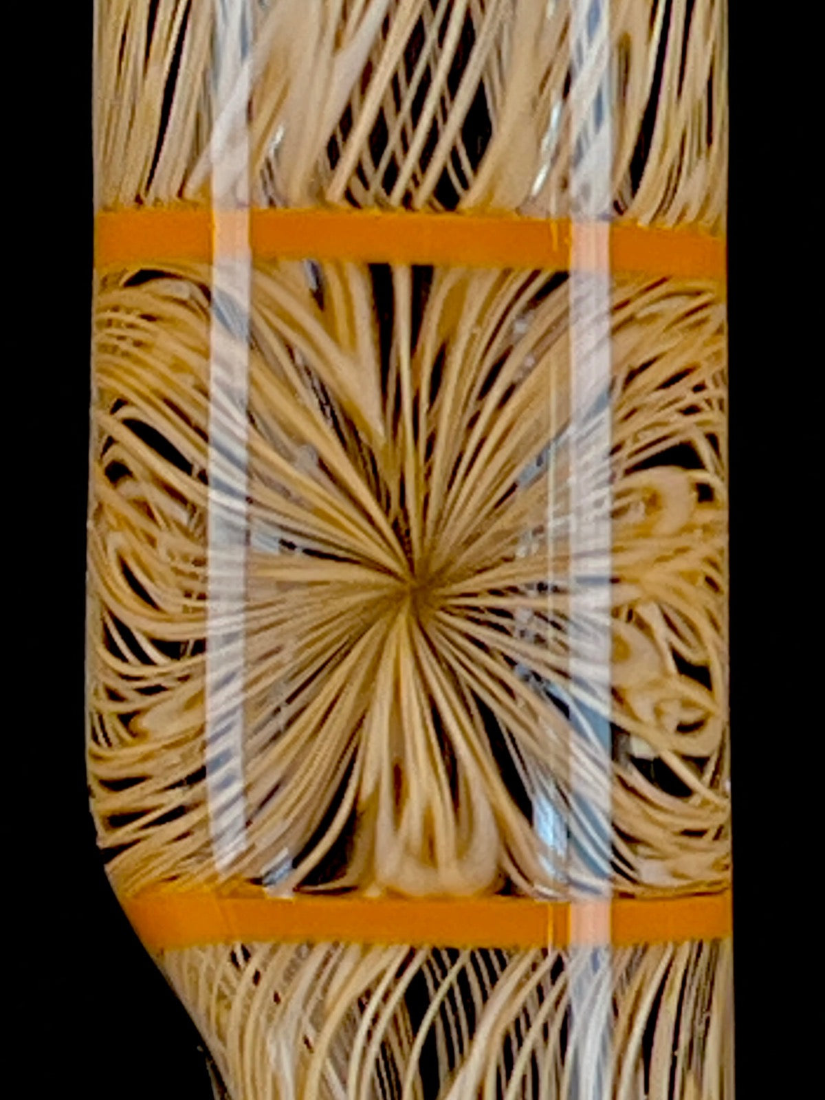 Snoopy Glass "Lava Orange" Scribble Tube