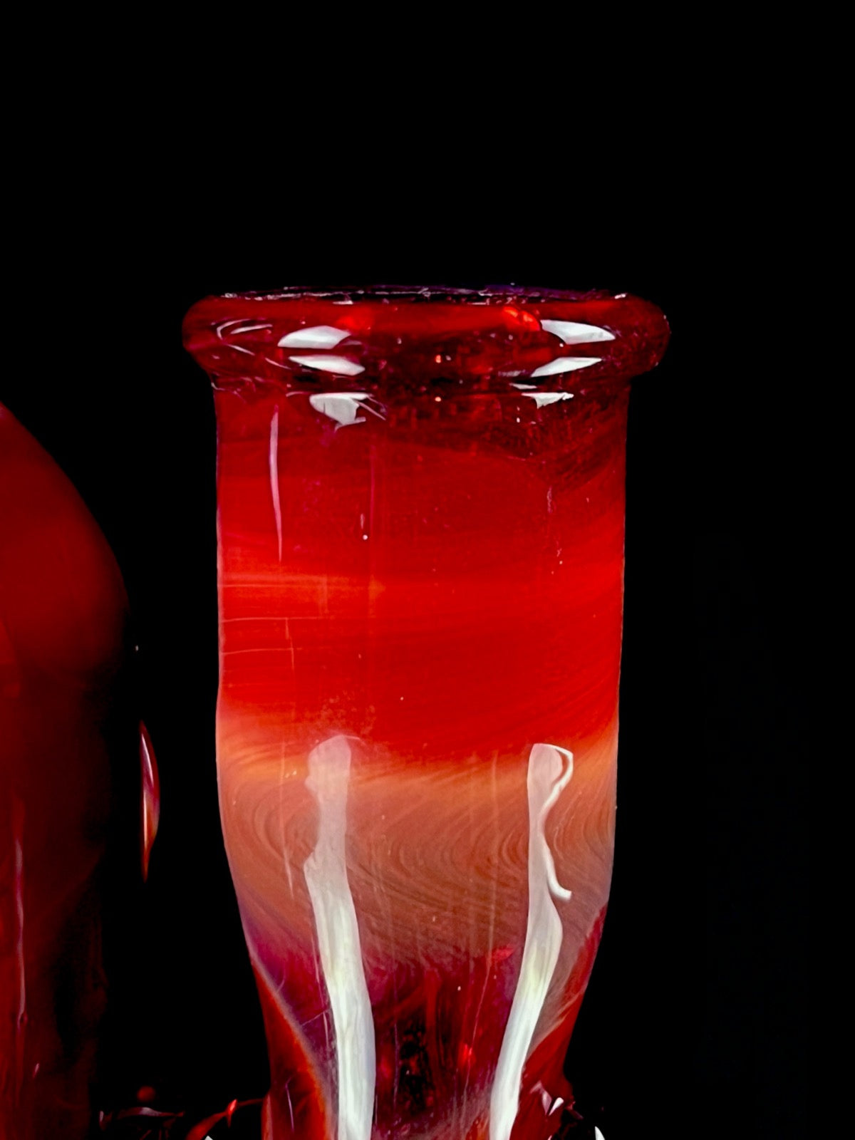 Tequila sunrise argus recycler by Leviathan Glass