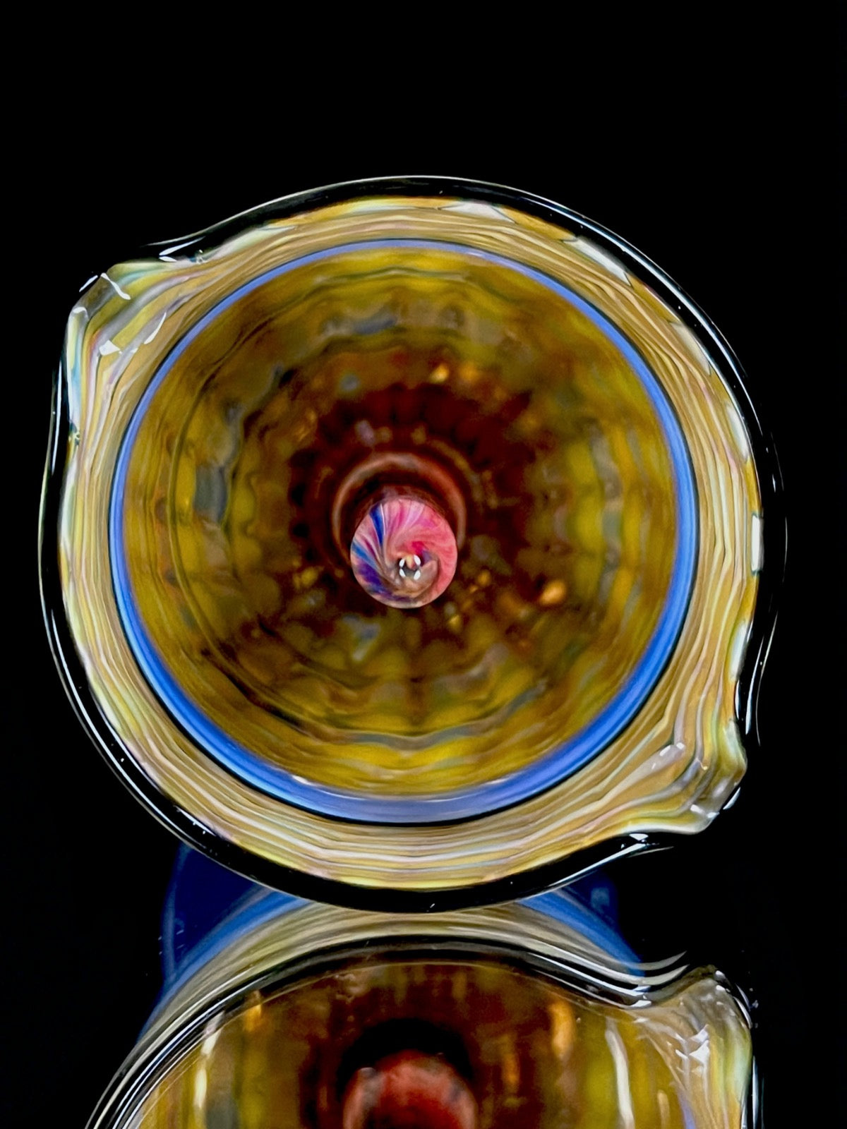 Hazy Glass "Goblet Ash Tray"