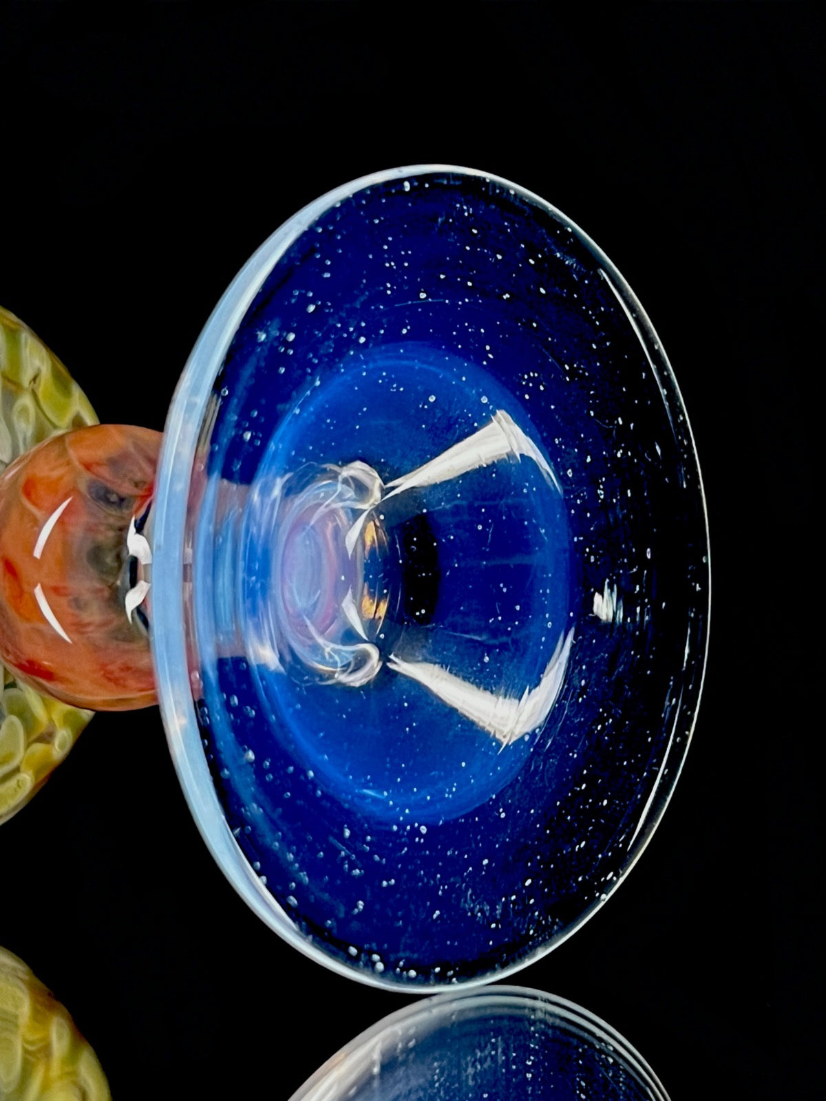 Hazy Glass "Goblet Ash Tray"