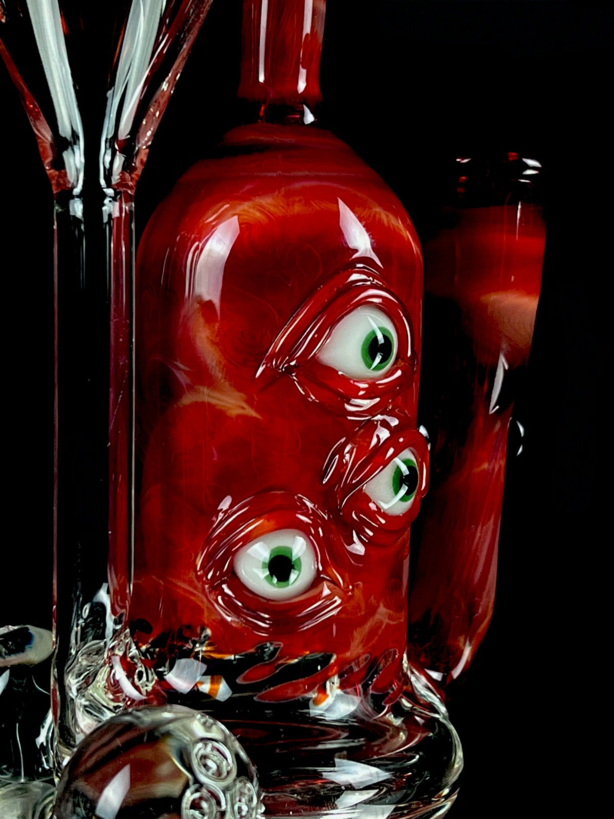 Tequila sunrise argus recycler by Leviathan Glass