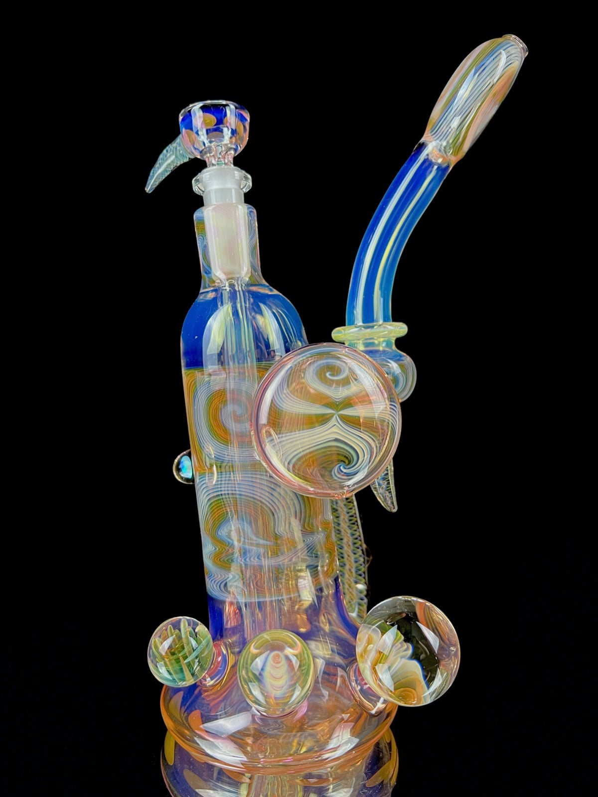 Phase Glass "Balled Out Fume Bubbler"