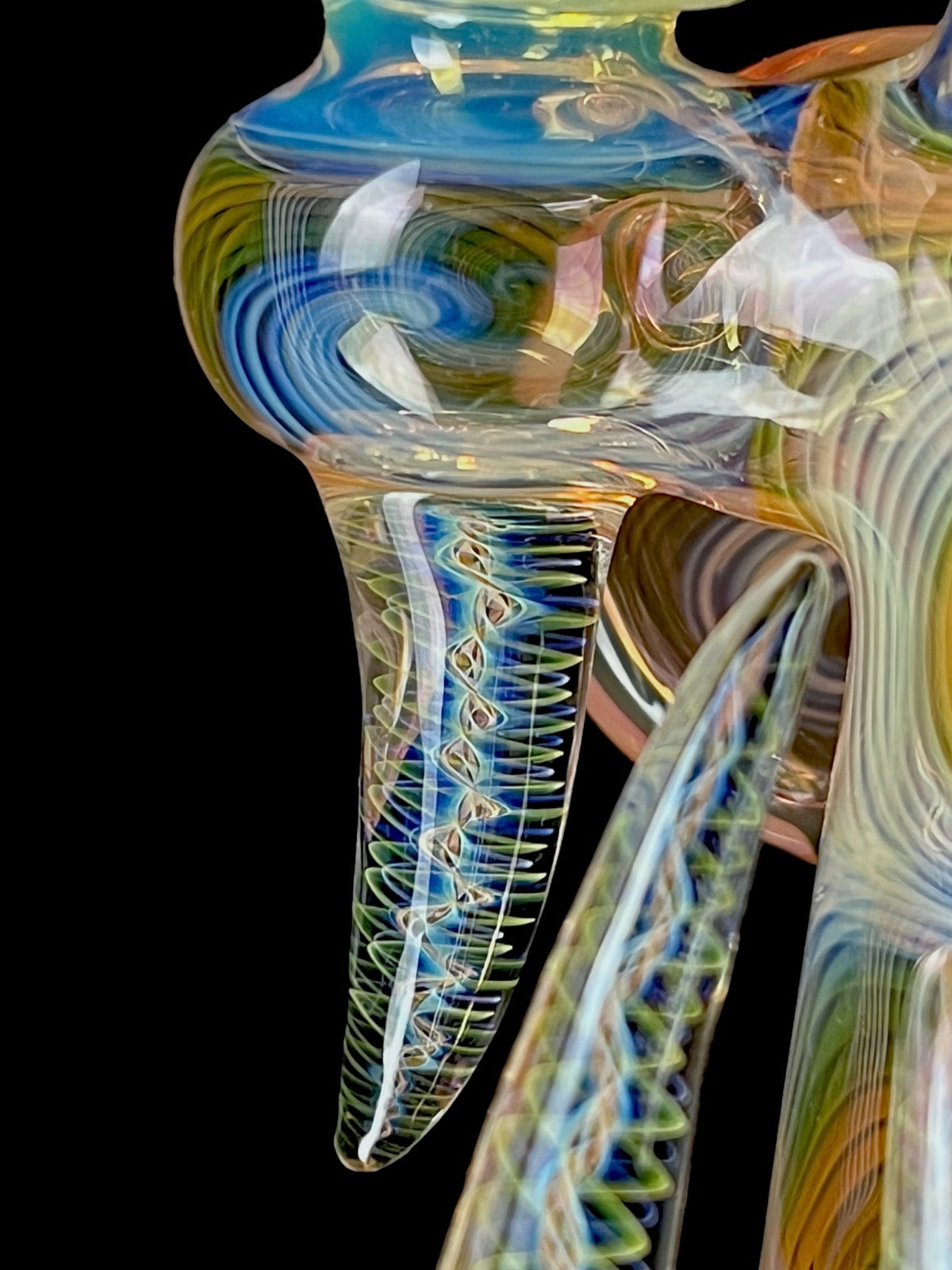 Phase Glass "Balled Out Fume Bubbler"