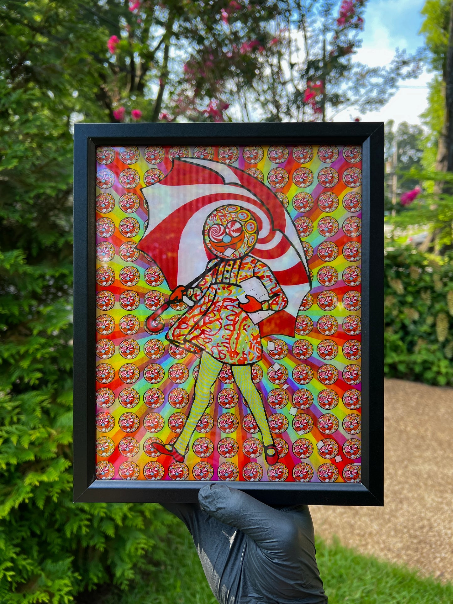 “Third Variant” lenticular print by Slinger Apparel