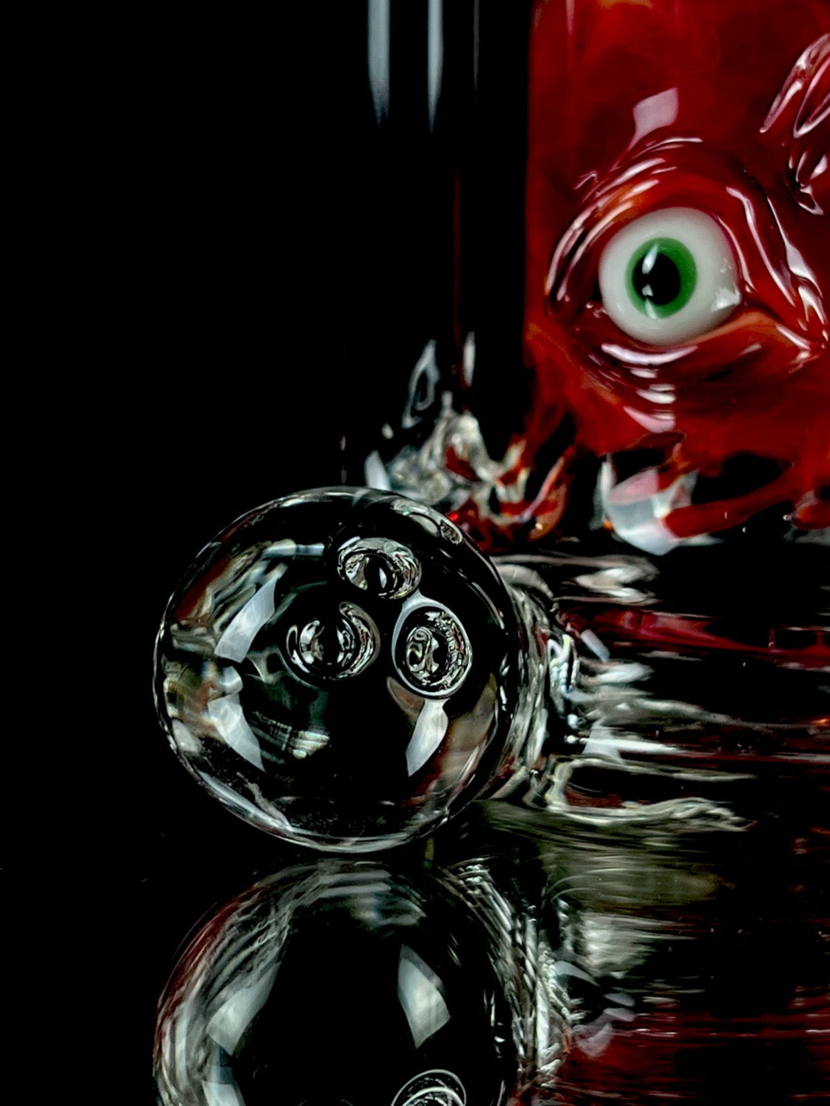 Tequila sunrise argus recycler by Leviathan Glass