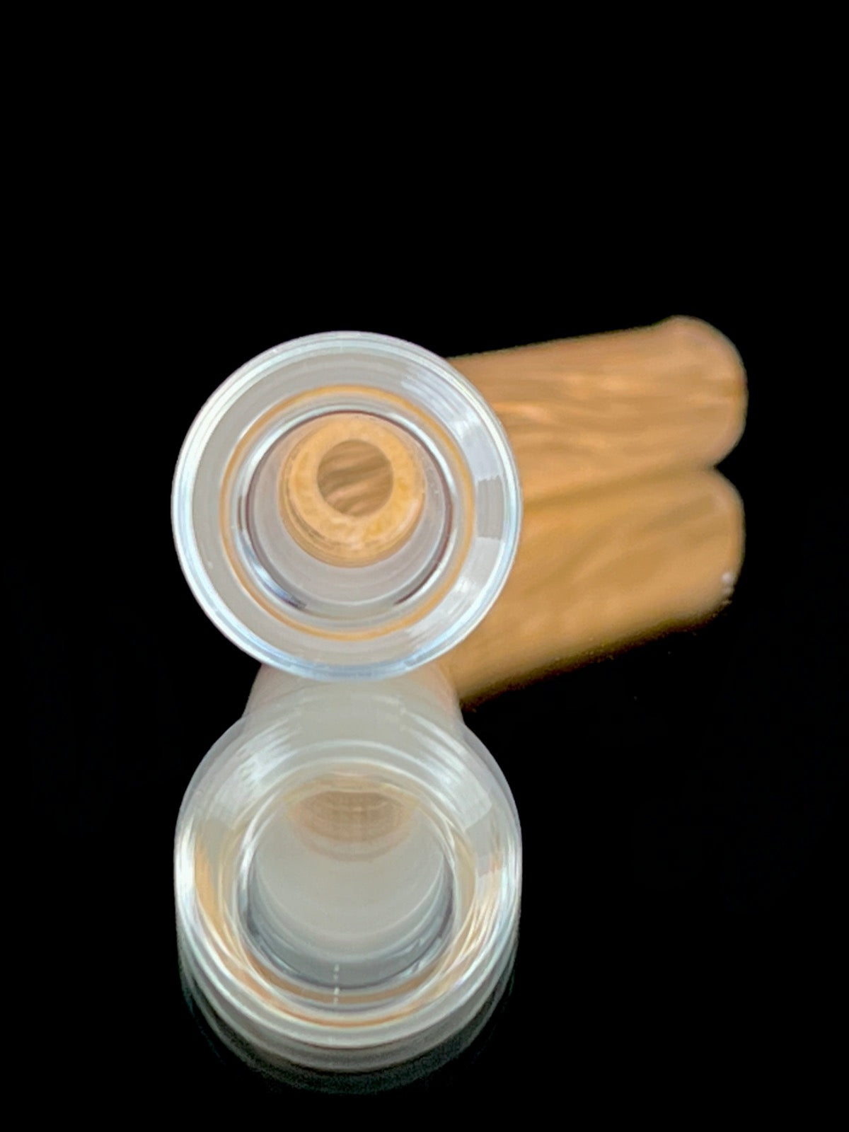 Snoopy Glass "Lava Orange" Scribble Tube