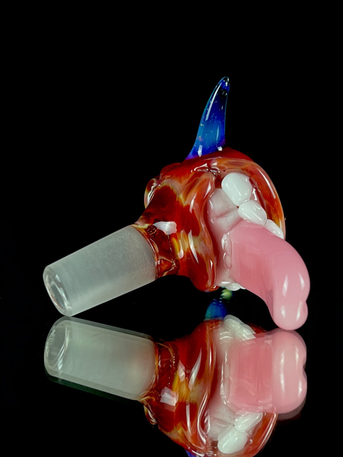 Tequila sunrise argus recycler by Leviathan Glass