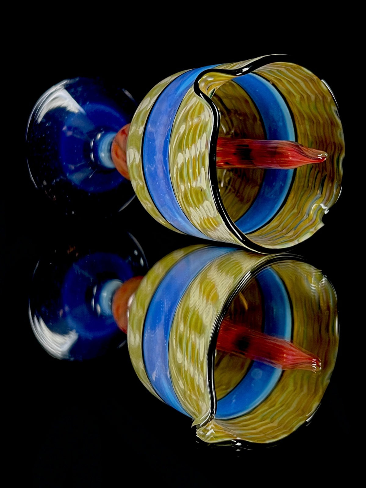 Hazy Glass "Goblet Ash Tray"